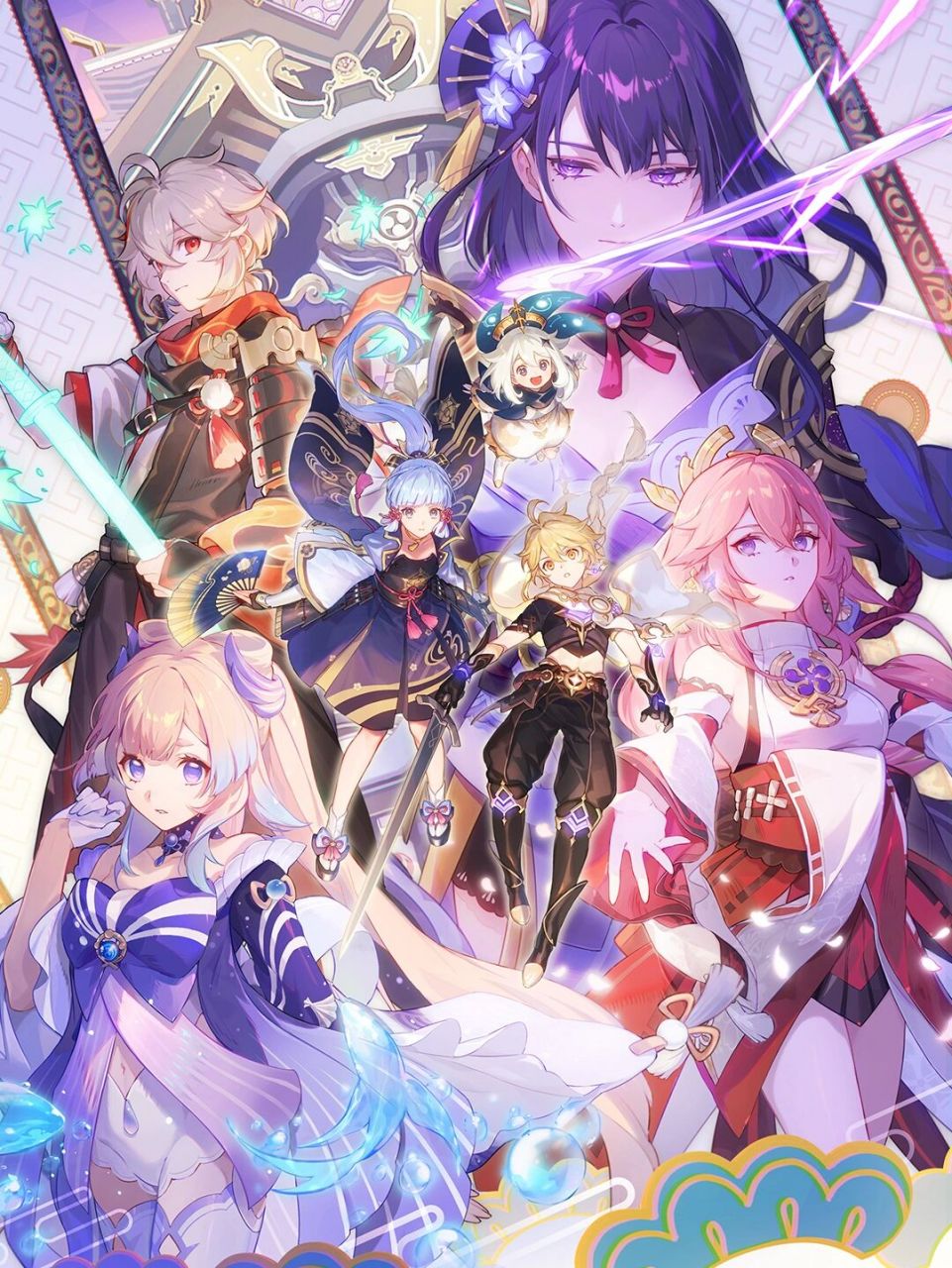 原神 各种人物大合照