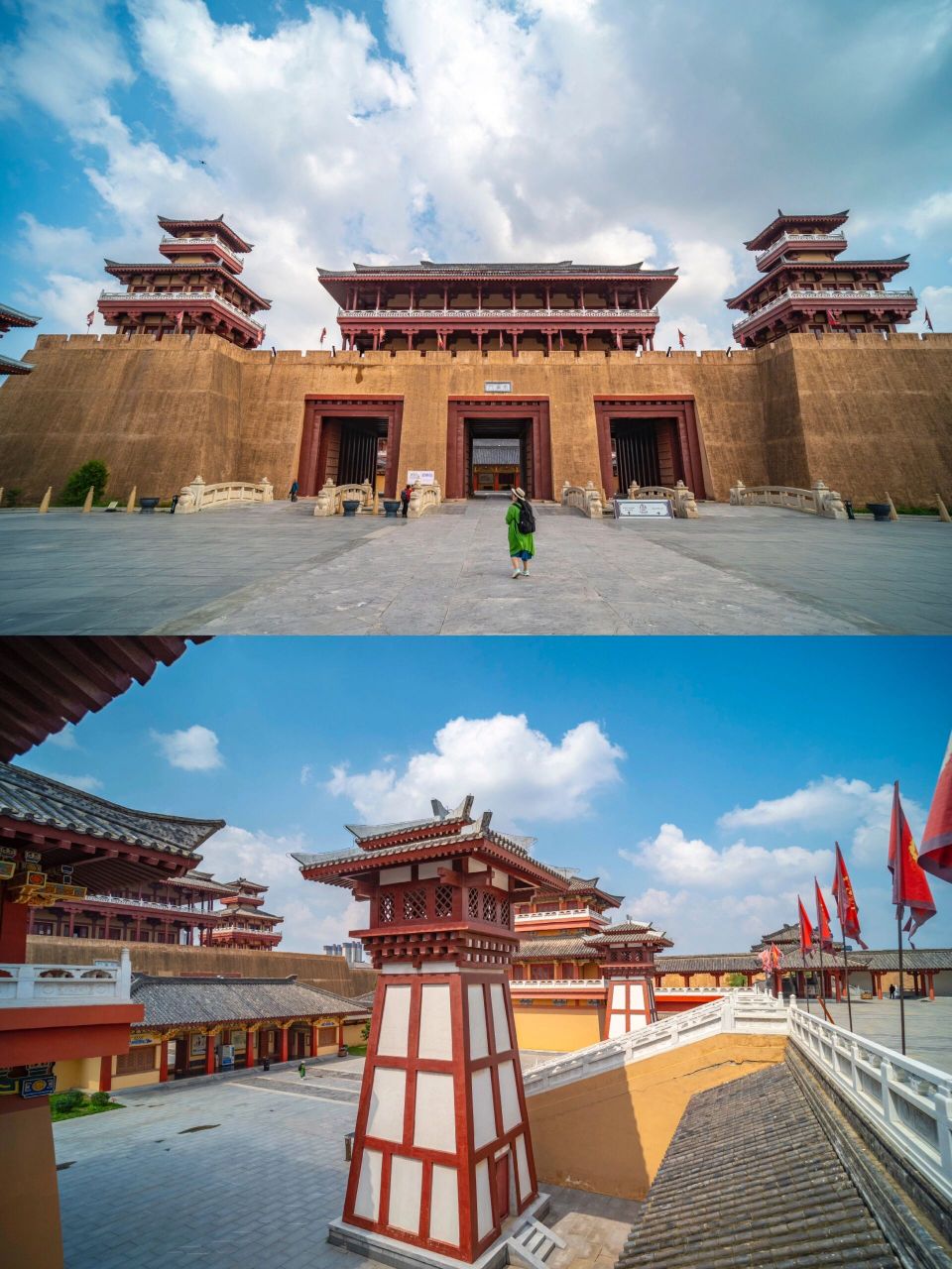 从襄阳市区出发一小时就来到了枣阳市中国汉城景区,这里是汉光武帝