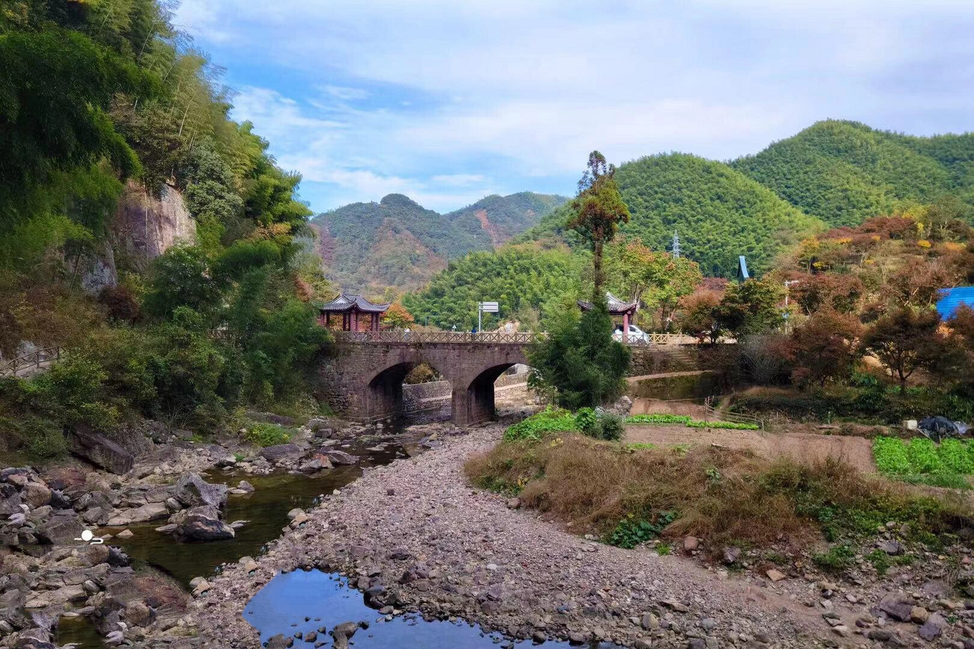 浙江余姚北溪村古银杏很美,溪谷秘境更好玩 浙江省宁波市四明山东麓的