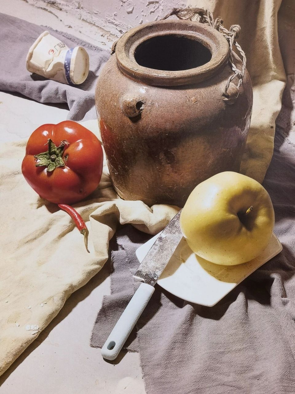 素描静物联考照片写生素材—竖构图.