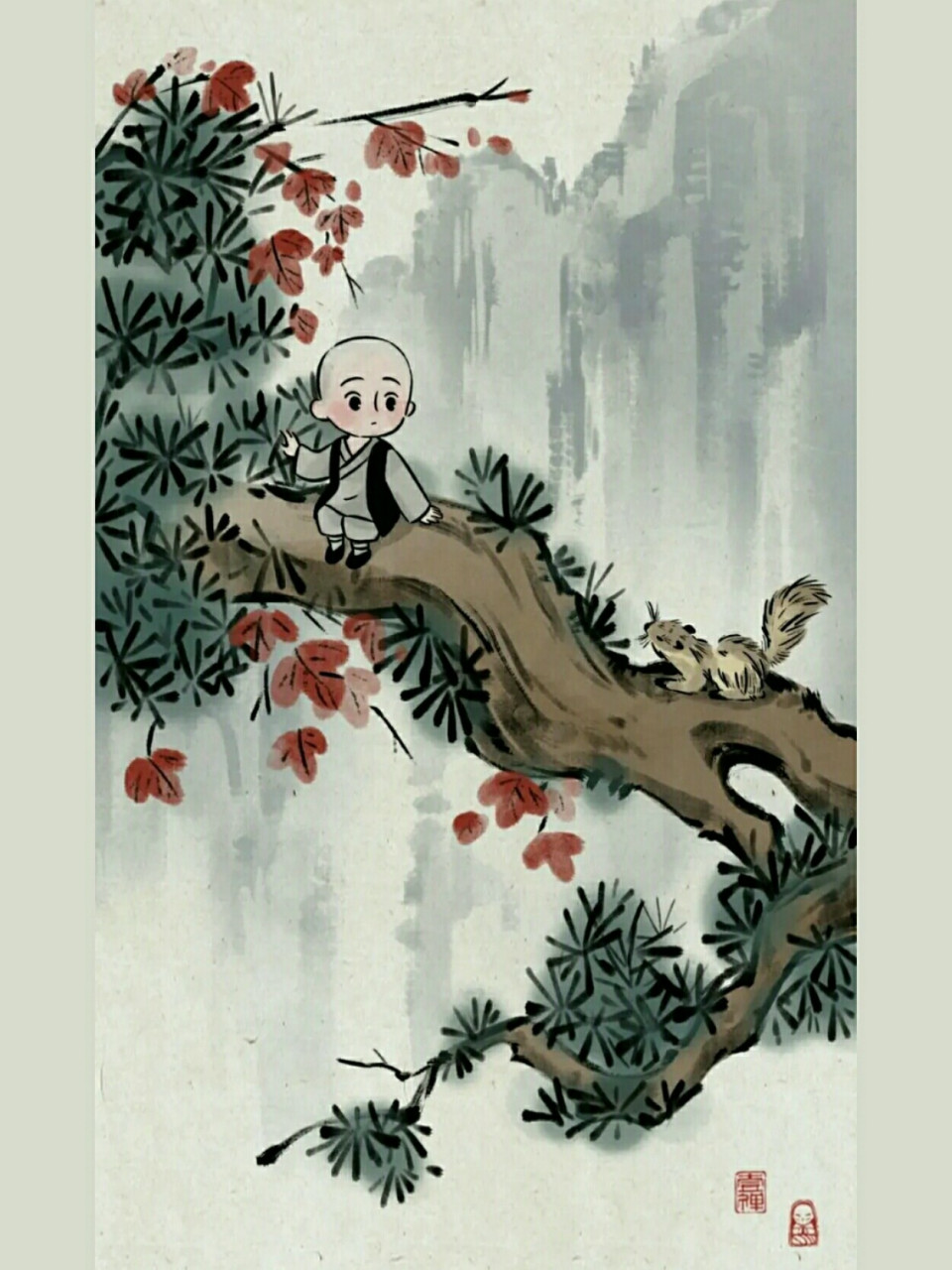 一禅小和尚系列壁纸 97979797