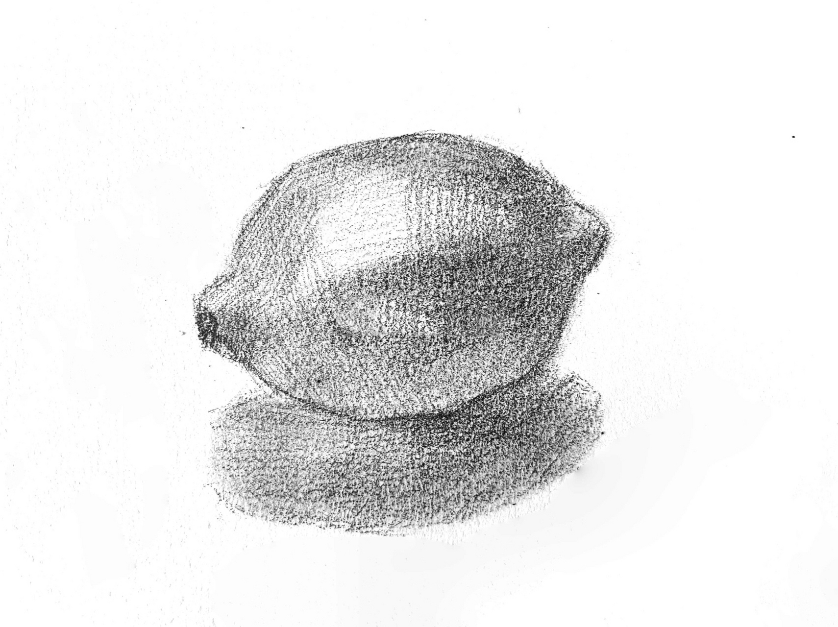 素描柠檬 〉〉〉【说明】:画画教程非常清晰,只要按照我们的步骤来画
