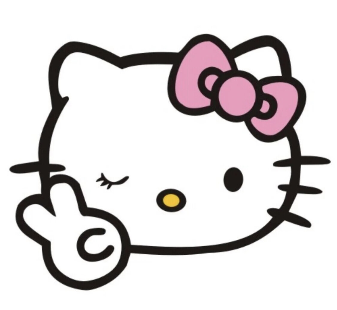 hello kitty头像 白色图片