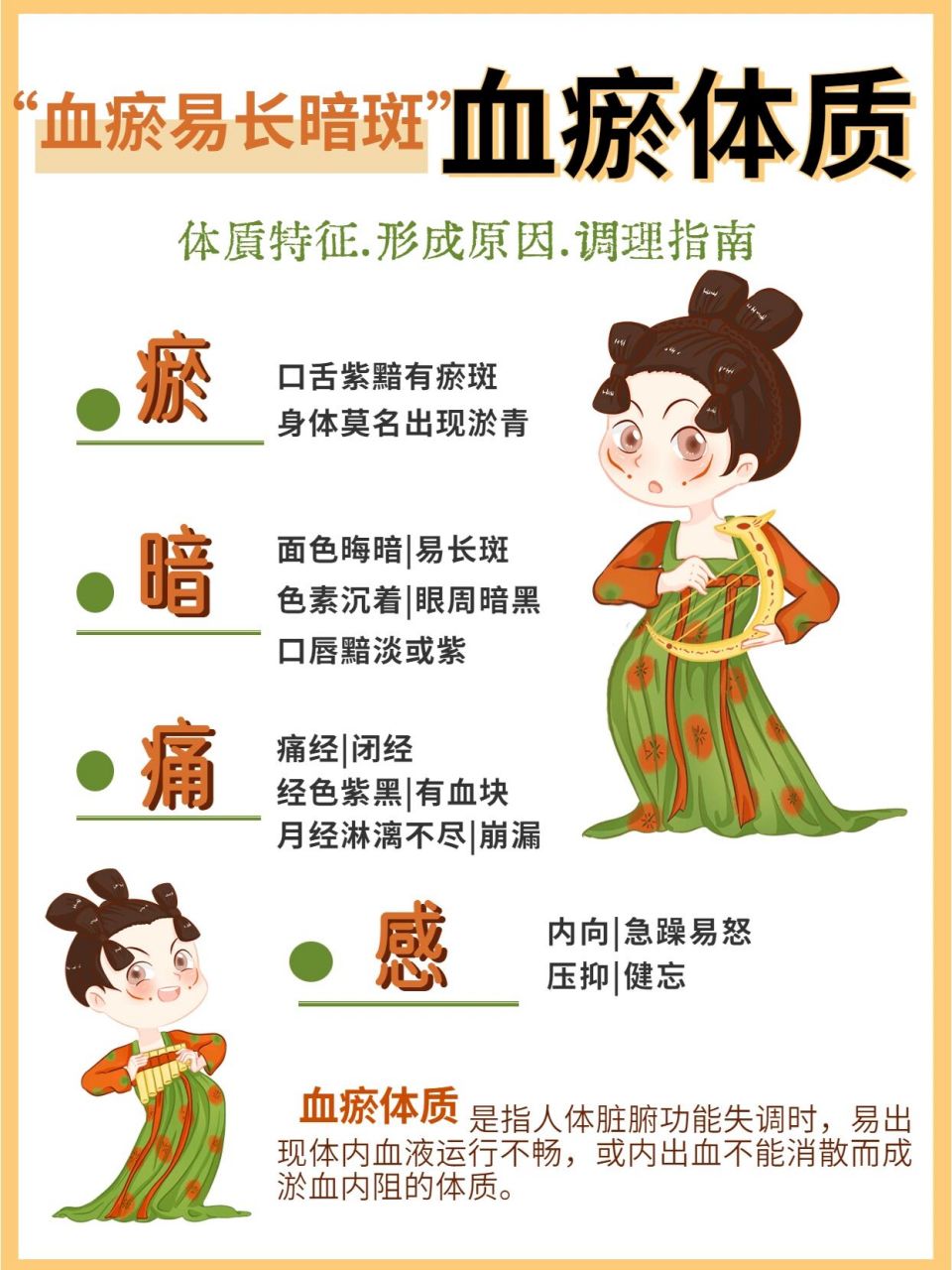 血瘀体质63全面调理指南|养生体质干货73 血瘀体质是指人体脏腑