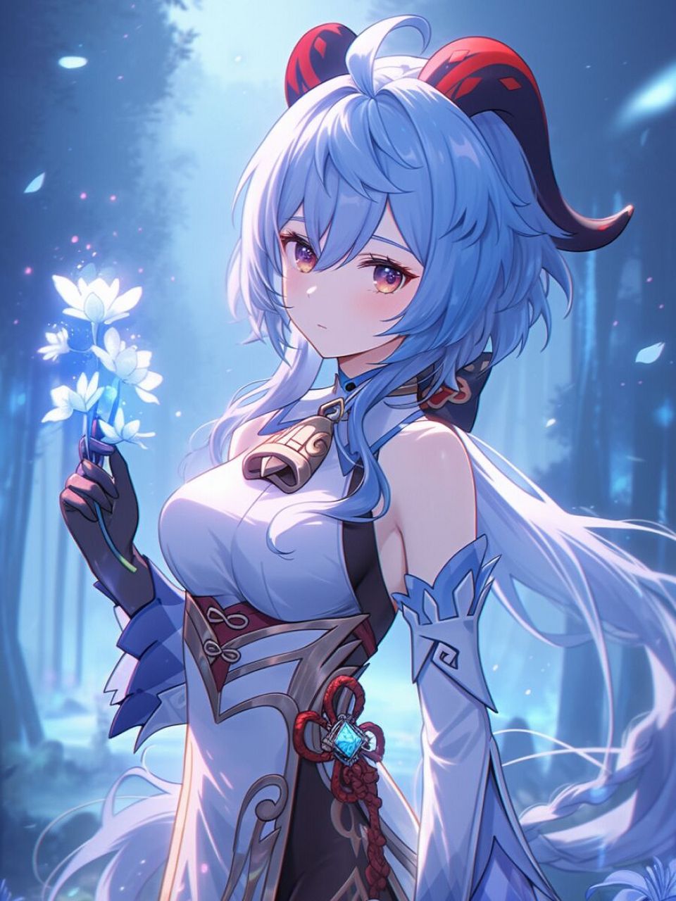 【原神壁纸】甘雨丨循循守月 千百年的时光里, 历任七星不停更迭