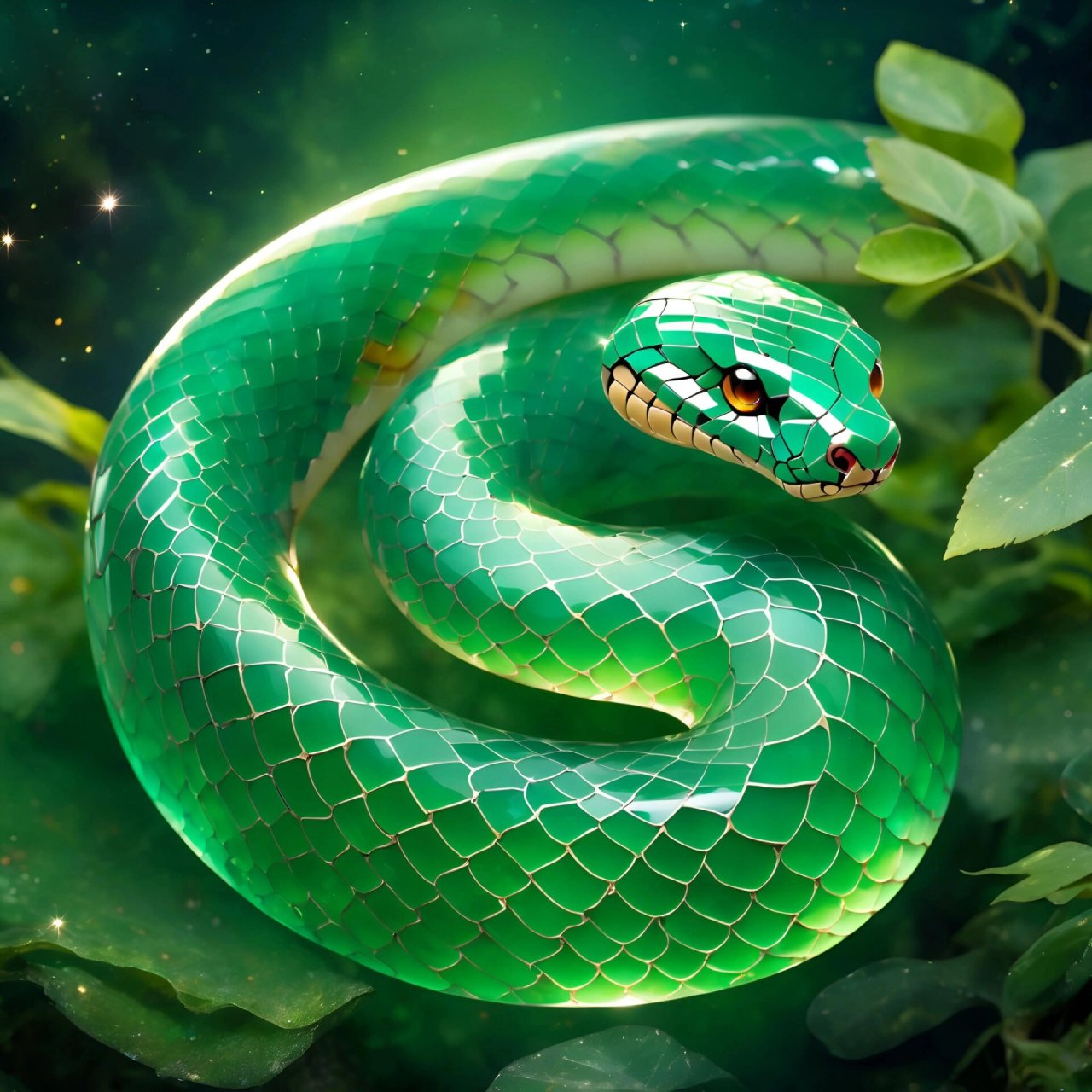 头像.十二生肖～玉蛇