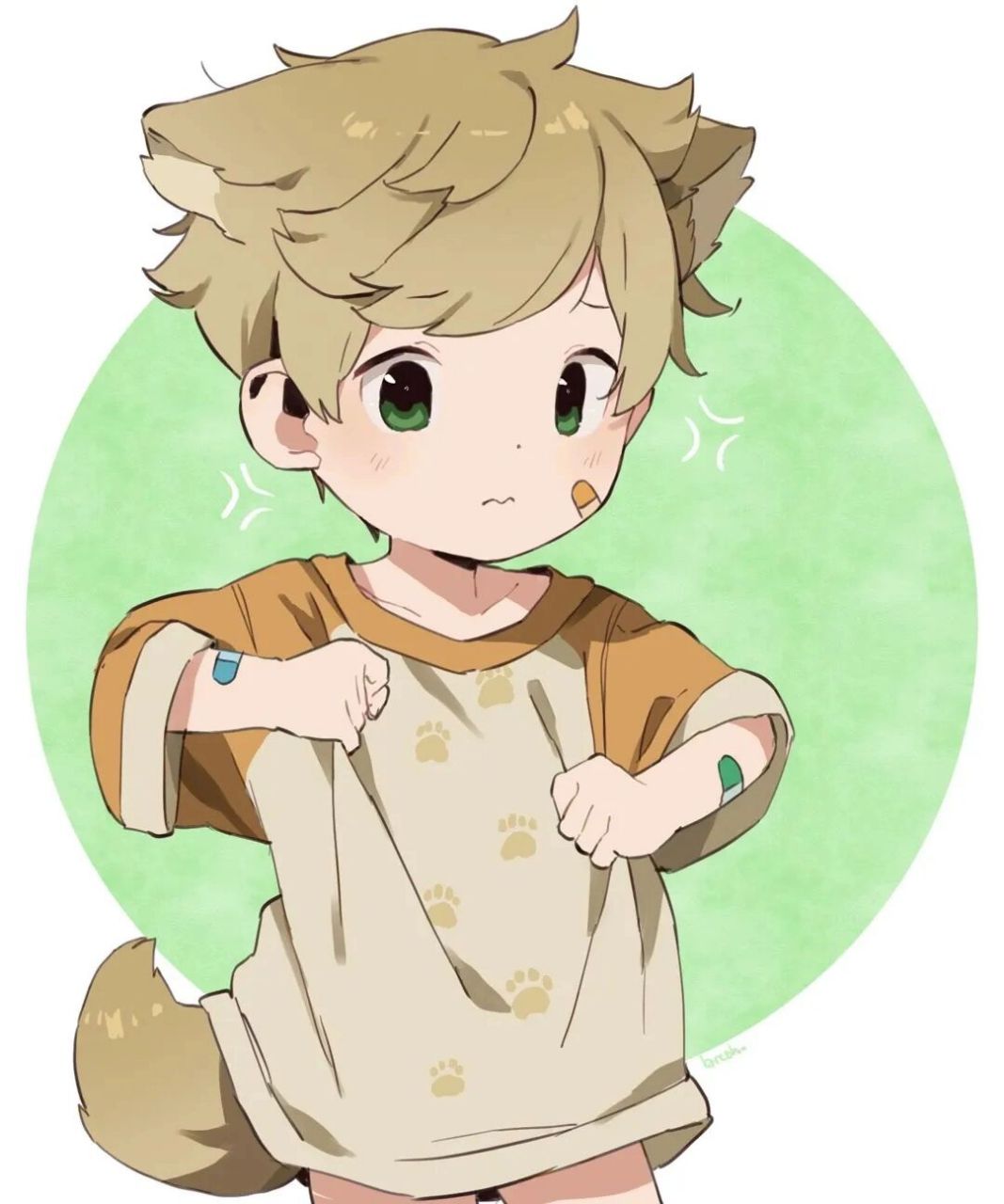 动漫男生头像可爱呆萌