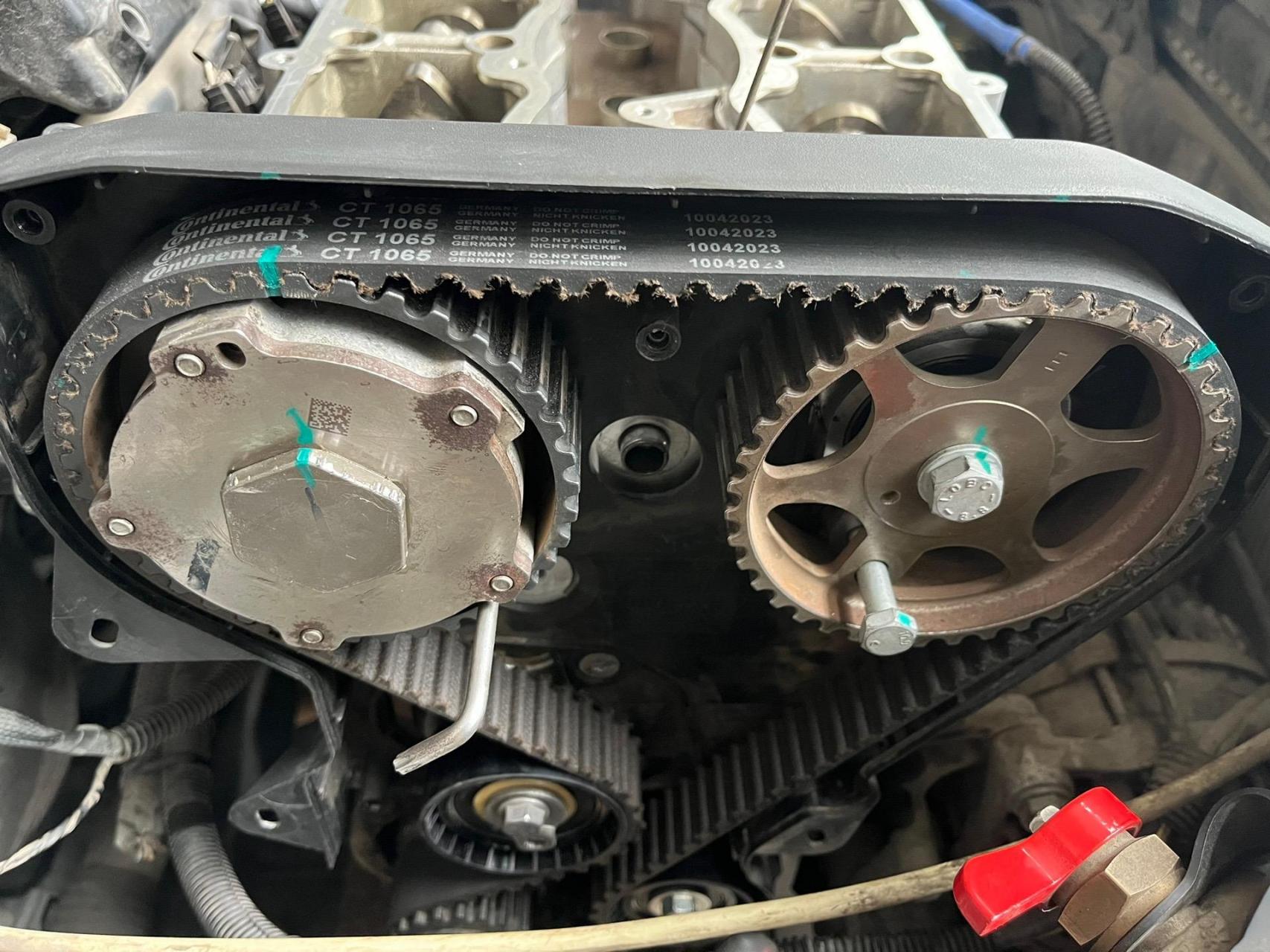 雪铁龙新爱丽舍1.6正时校准