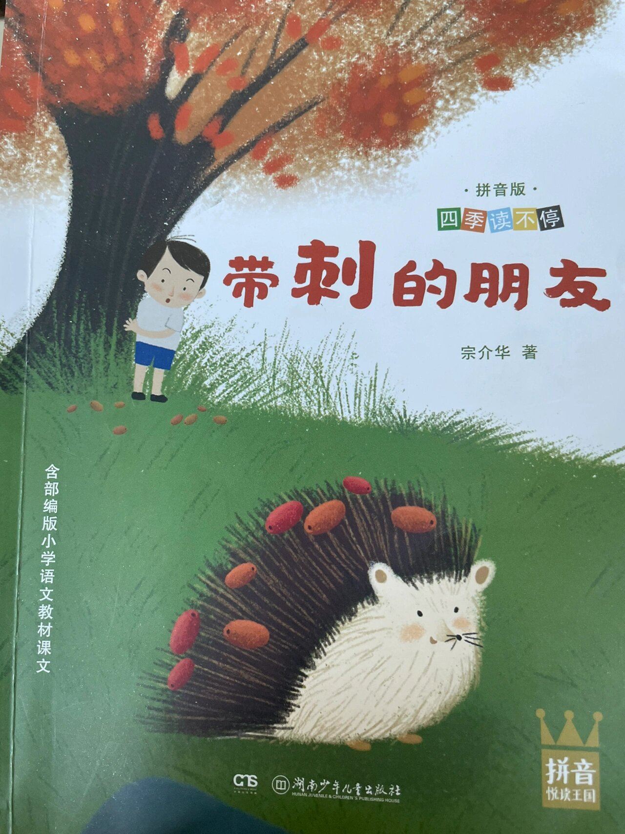 一升二暑期读完《带刺的朋友》