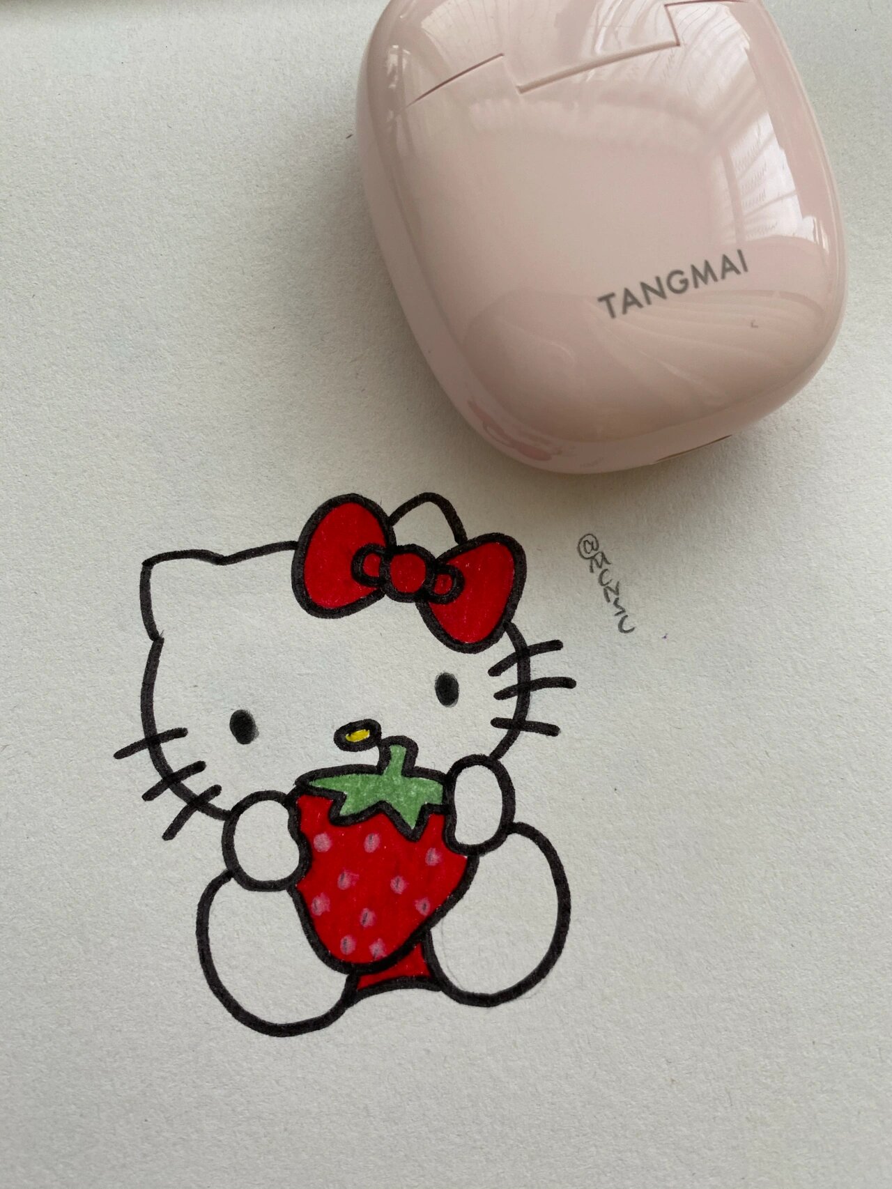 hellokitty简笔画教程