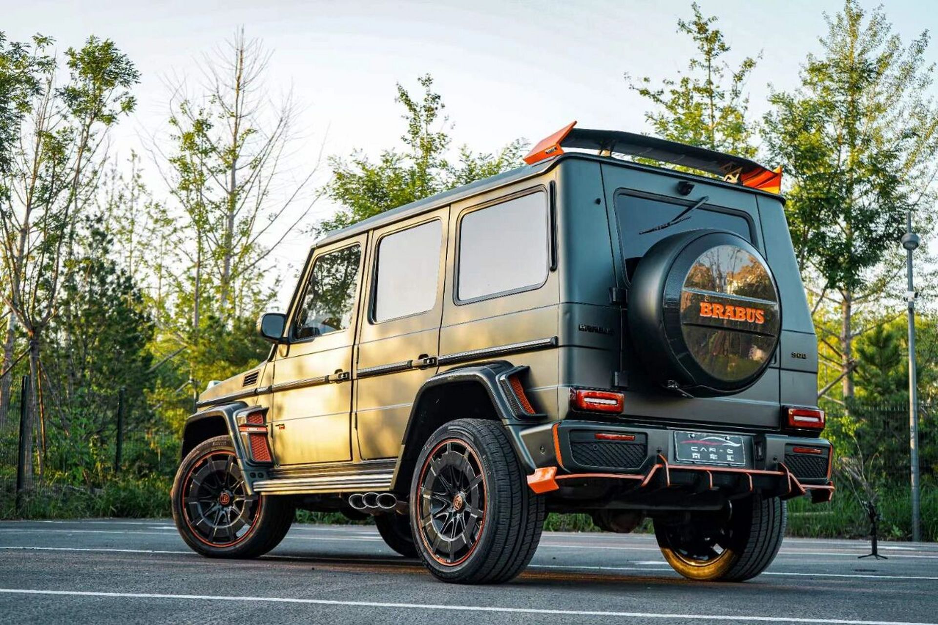 奔驰大g改装#0202#g900火箭版