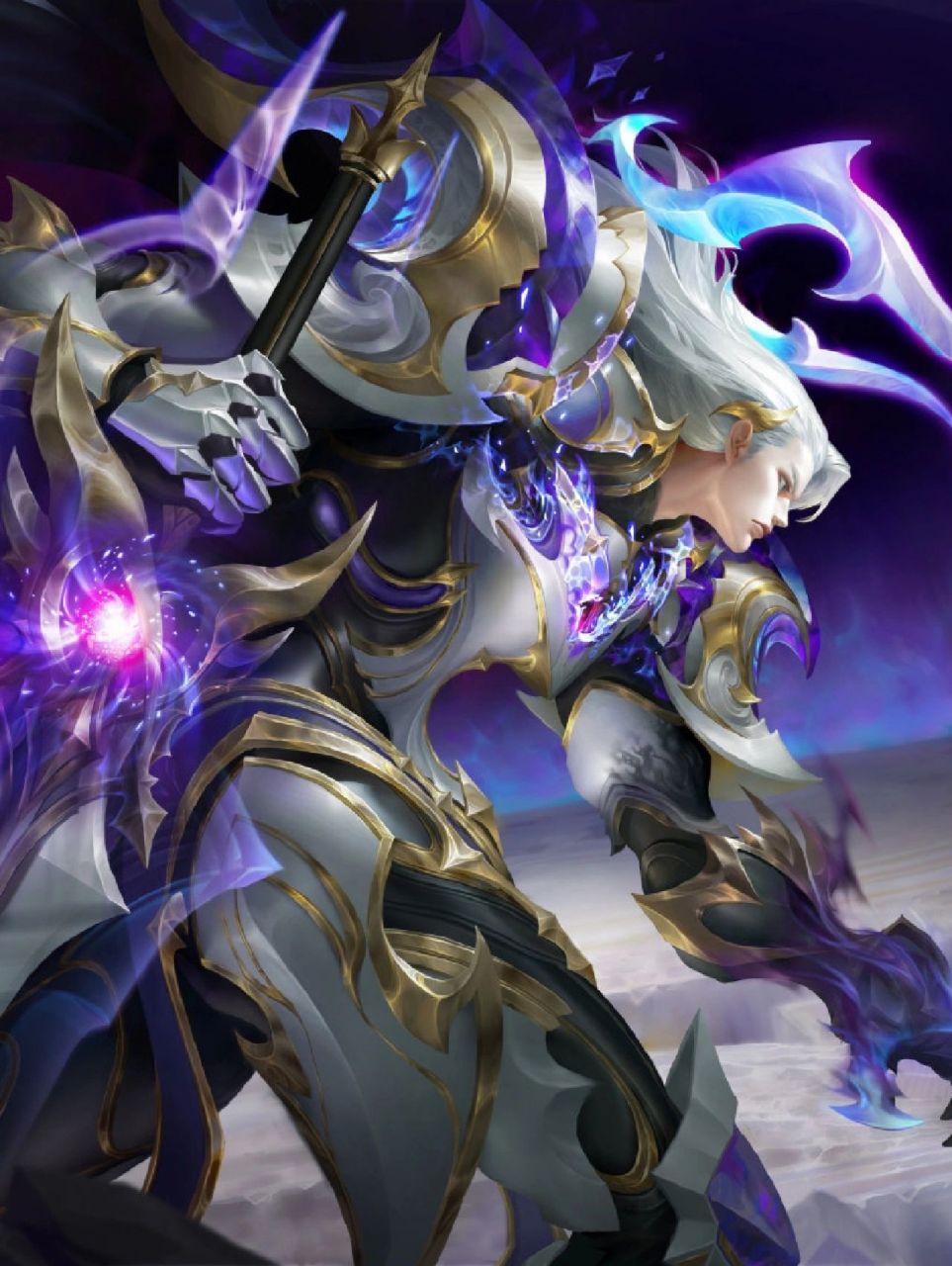 铠银白咏叹调皮肤高清海报 1月1号上线