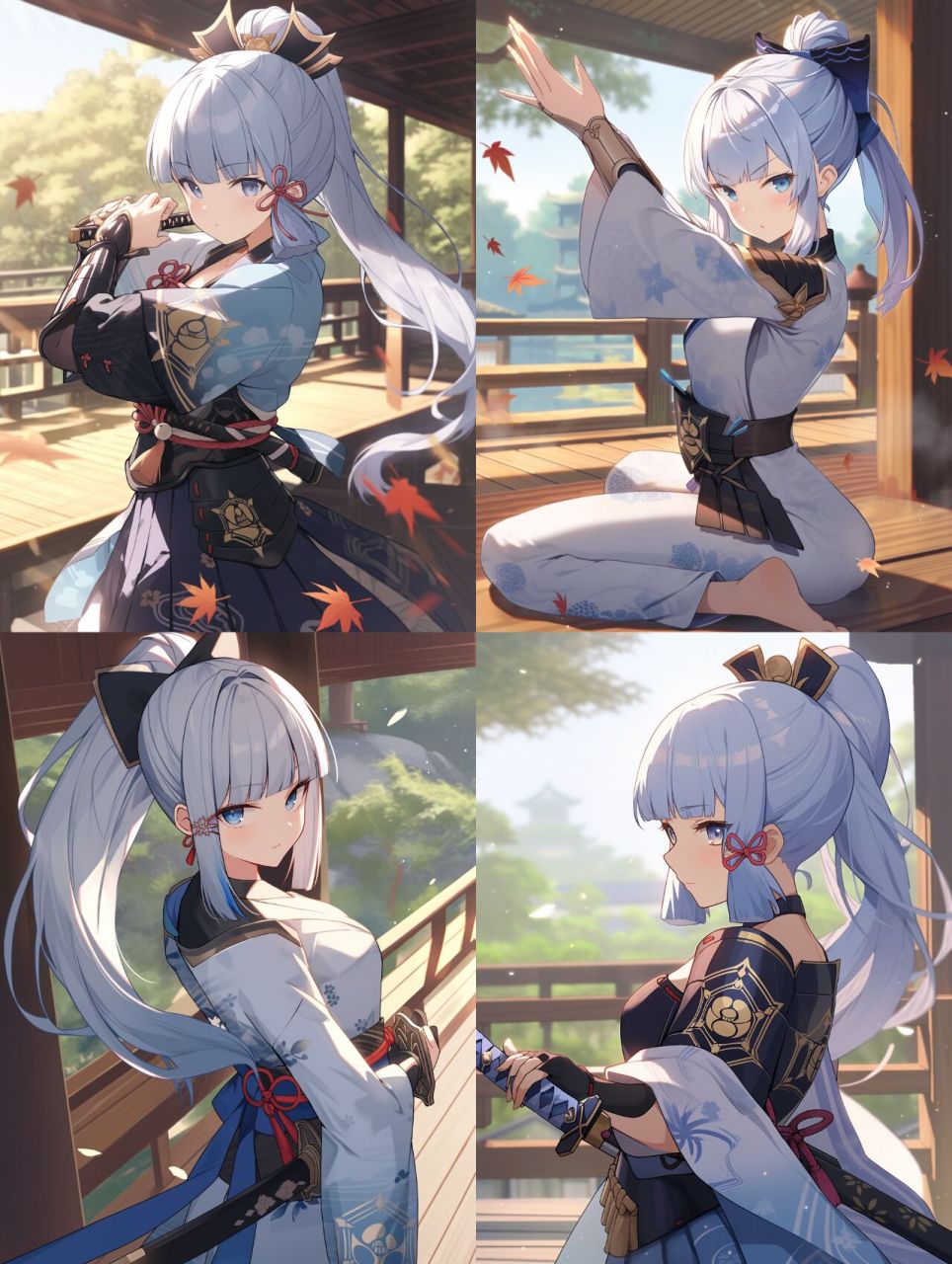 【原神人物】神里绫华 | 精品美图 她是稻妻"社奉行"神里家的大小姐.