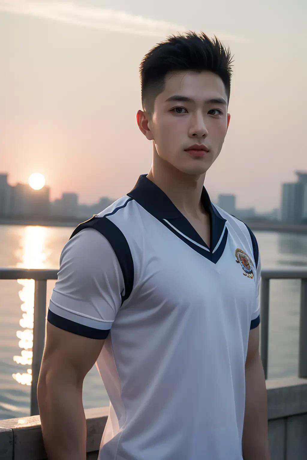 美了颜的男儿身 帅哥每日推荐 奋发上进的少年 年青非少年 超帅大