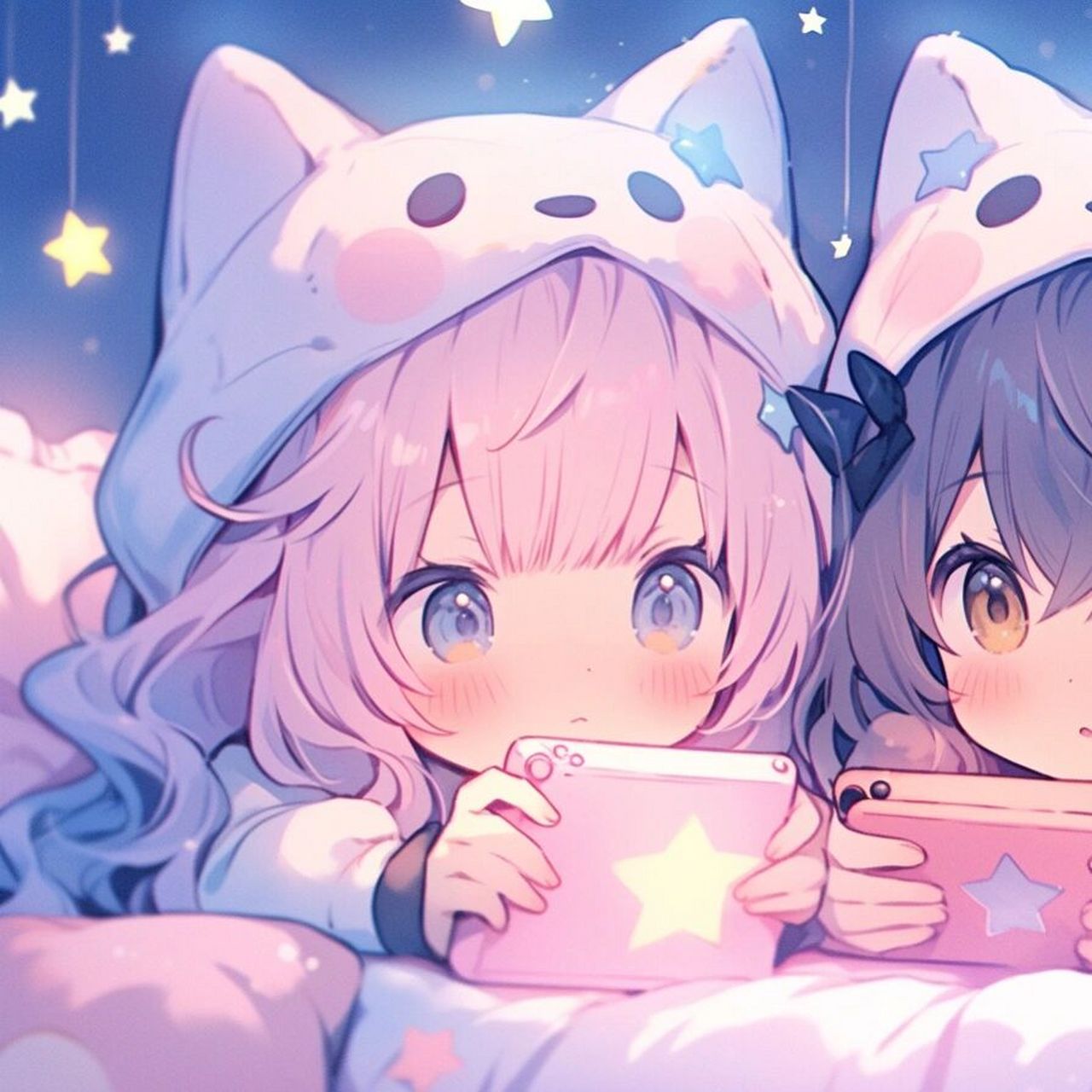 一起玩游戏的时光4|闺蜜头像