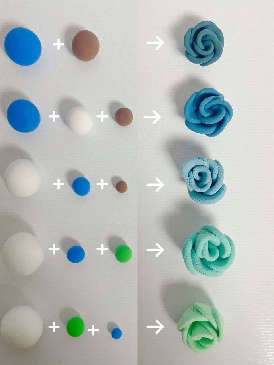 超轻黏土:调出春天的颜色94         一起来参考关于春天的调色吧