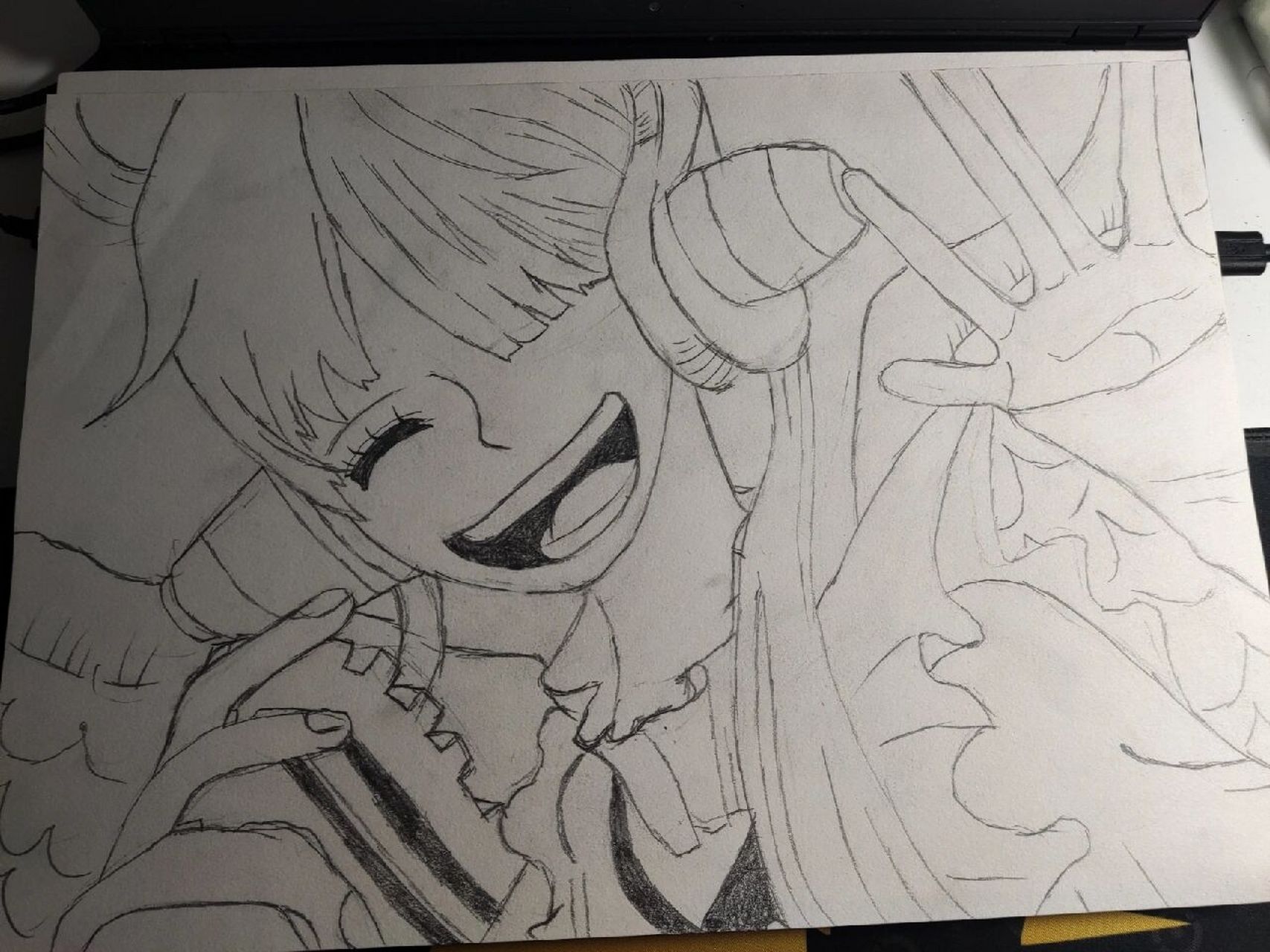 太喜欢乌塔这个角色了,于是就把乌塔画出来 纯分享自己画的乌塔图片