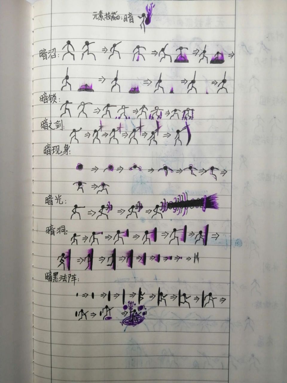 火柴人技能 为原画作者