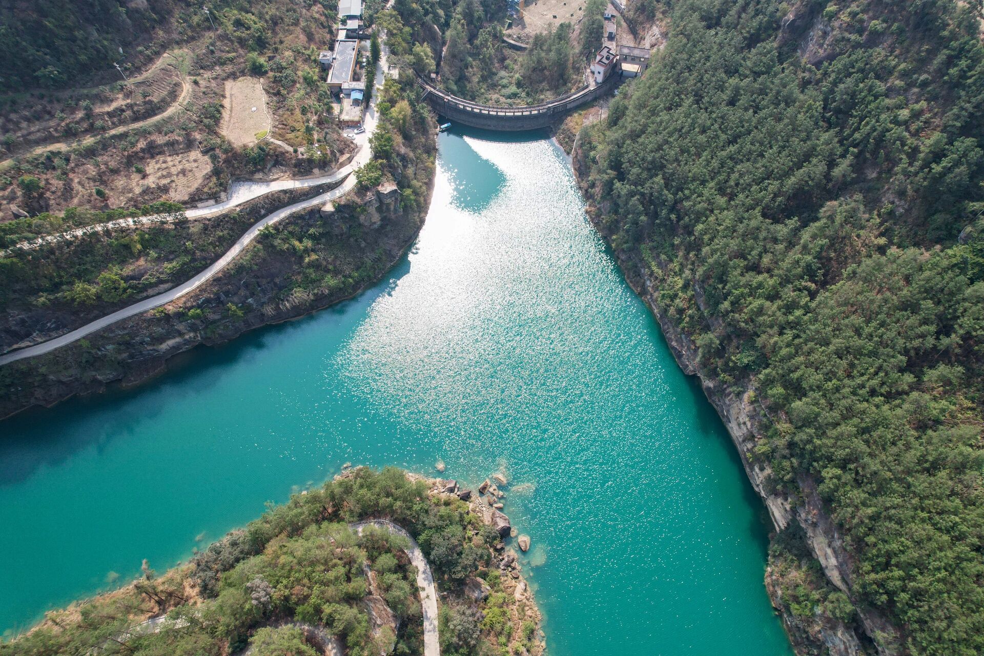 周末去哪儿—荣县双河口水库 双河口水库位于荣县旭阳镇,距离县城5