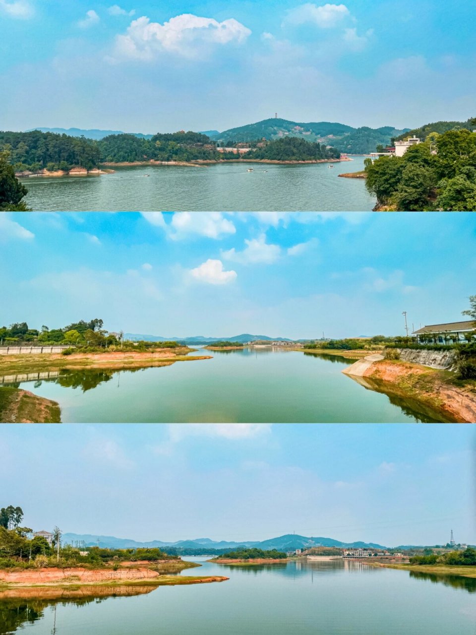 眉山丨黑龙滩景区 2021-05-02 iphone 12 	 挺大的一个水库,可以开车