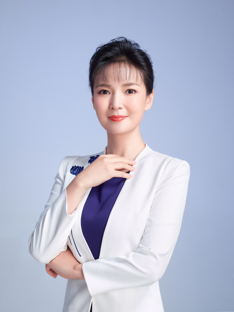 『商业人像』主持人陈琨形象宣传照 河南电视台"华豫之门"主持人陈琨