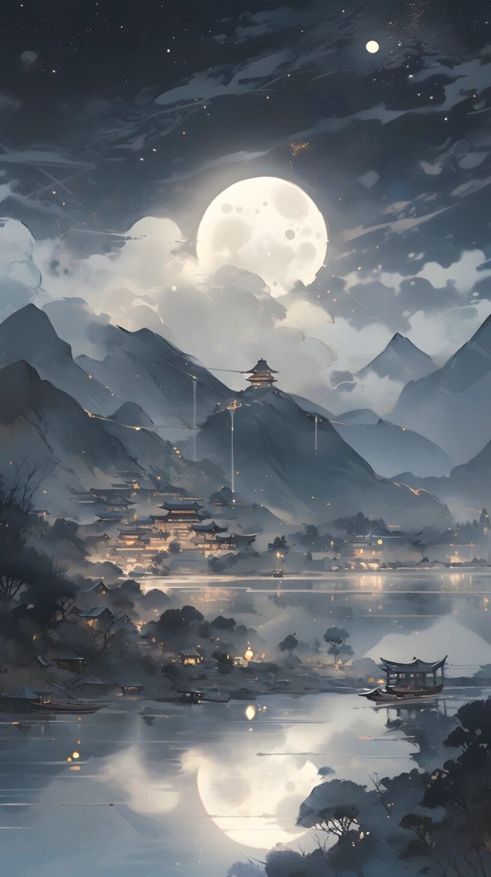 古风壁纸|花好月圆|中秋特辑9302 中秋将至 给大家分享一些古风壁纸