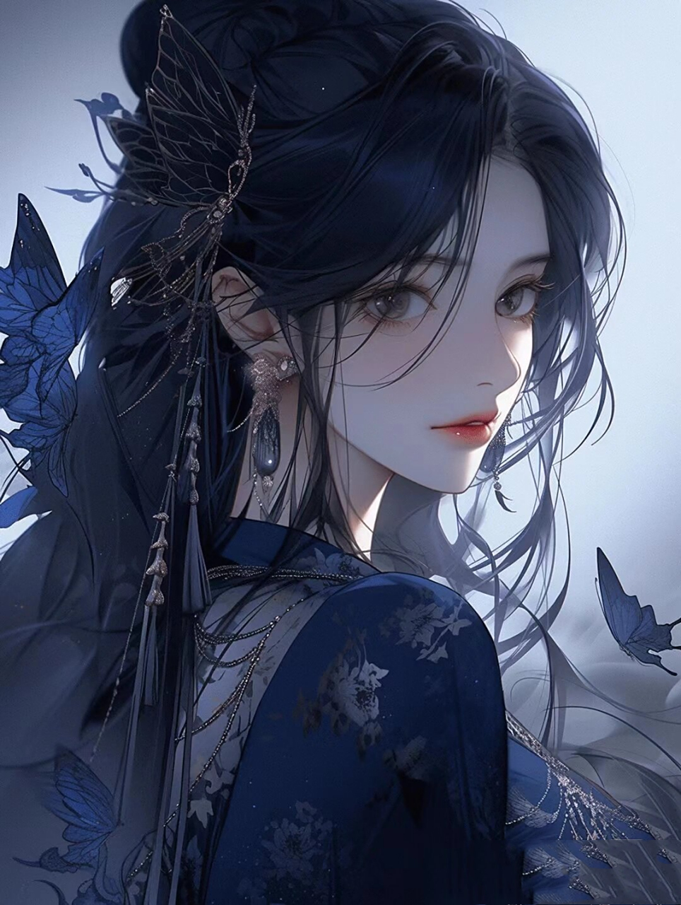 今日高冷古风头像