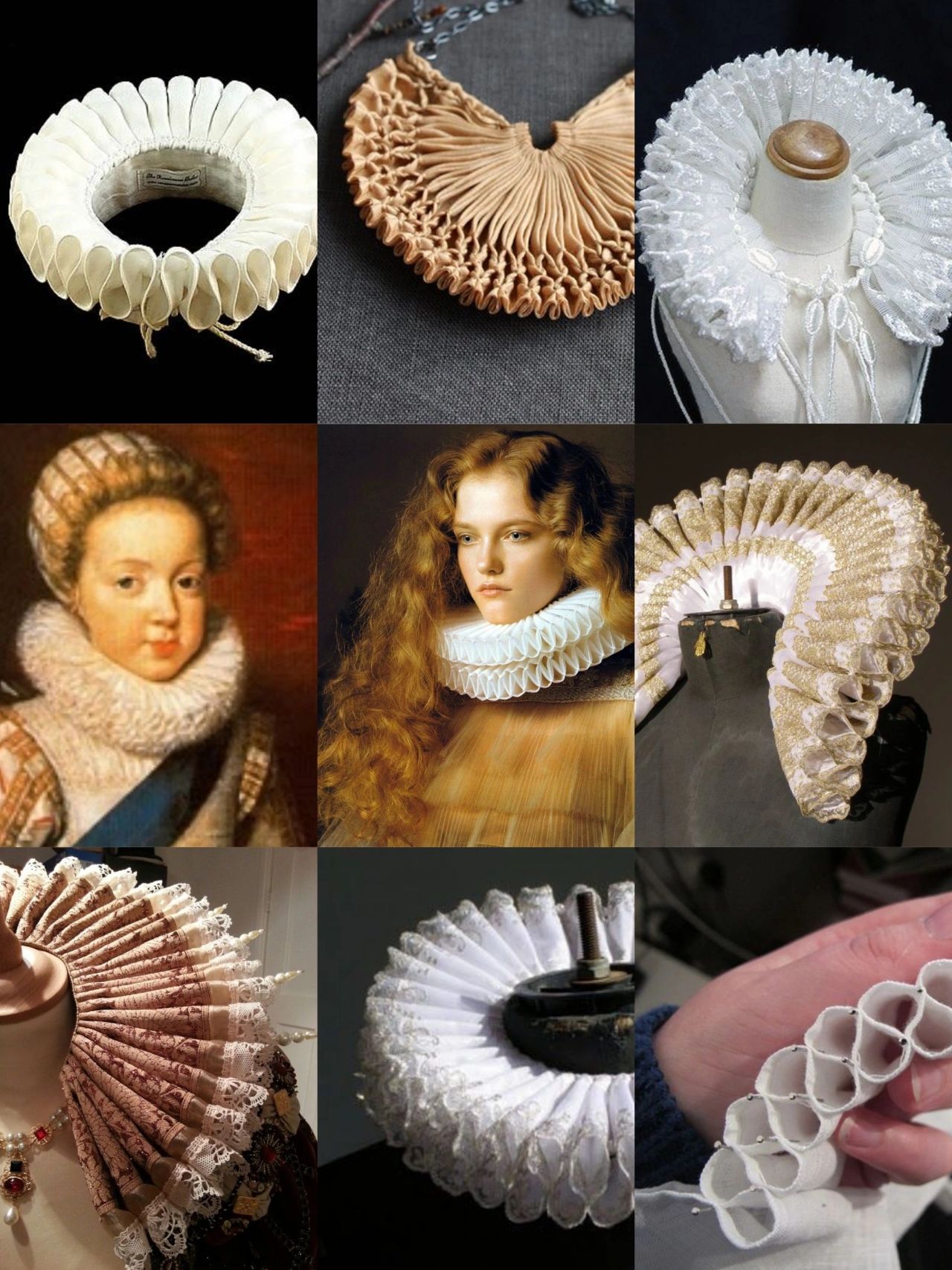 欧洲古典服饰鉴赏  拉夫领