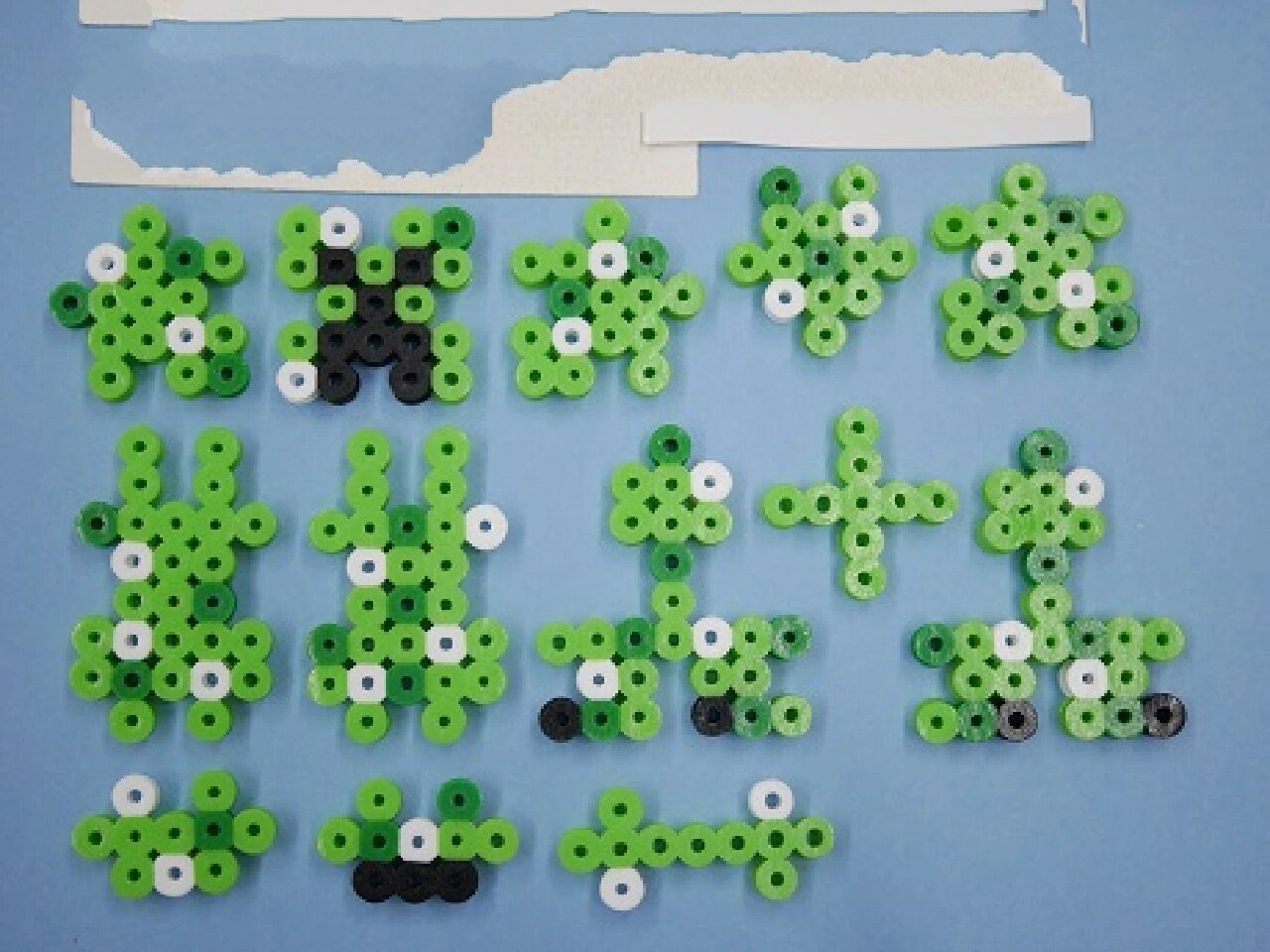 拼豆图纸 | 我的世界苦力怕拼装教程