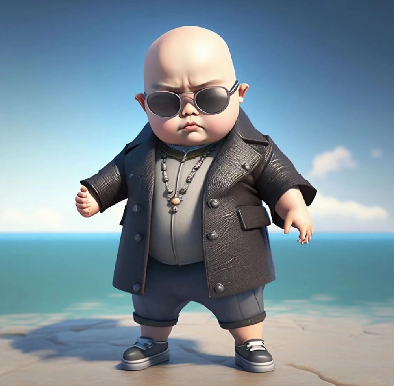 光头男朋友头像来了|胖嘟嘟超可爱 姐妹跟我说有没有男的头像,他来了