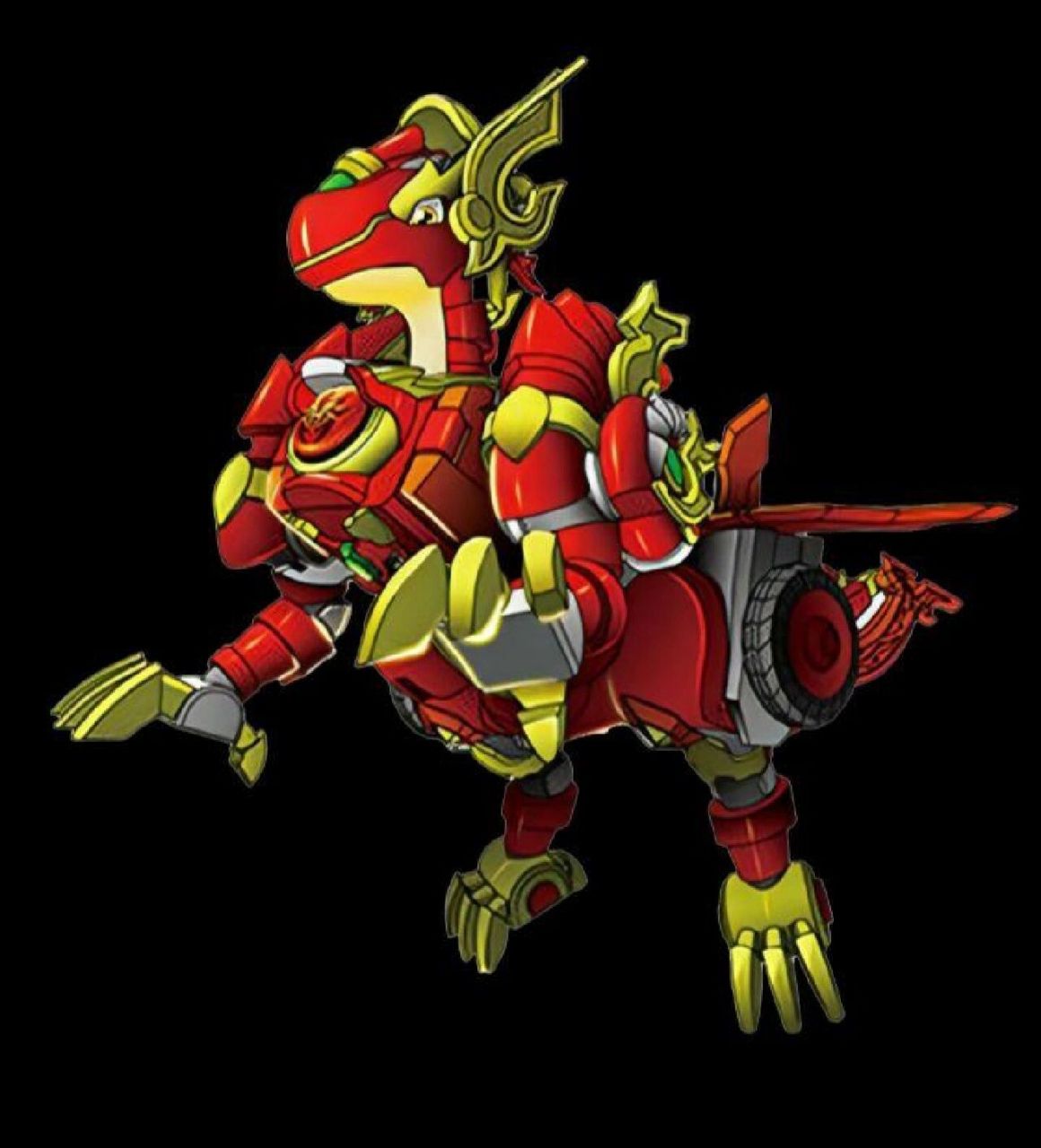 斗龙战士3各宝贝龙变形形态2    各星象能量达到40%的变形形态之一 火