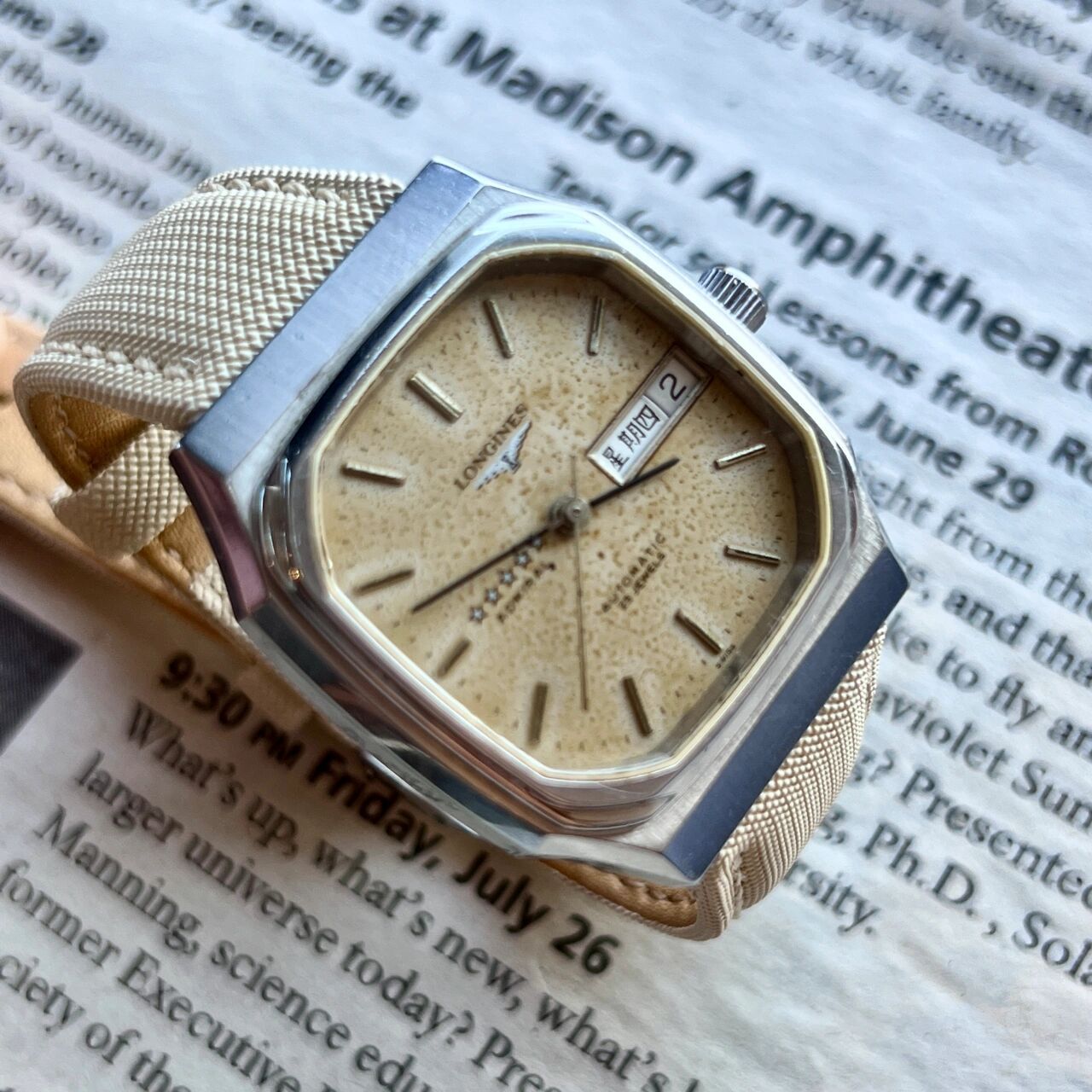 90年代的一块 浪琴 五星上将 中古表 longiness admiral 五星上将80