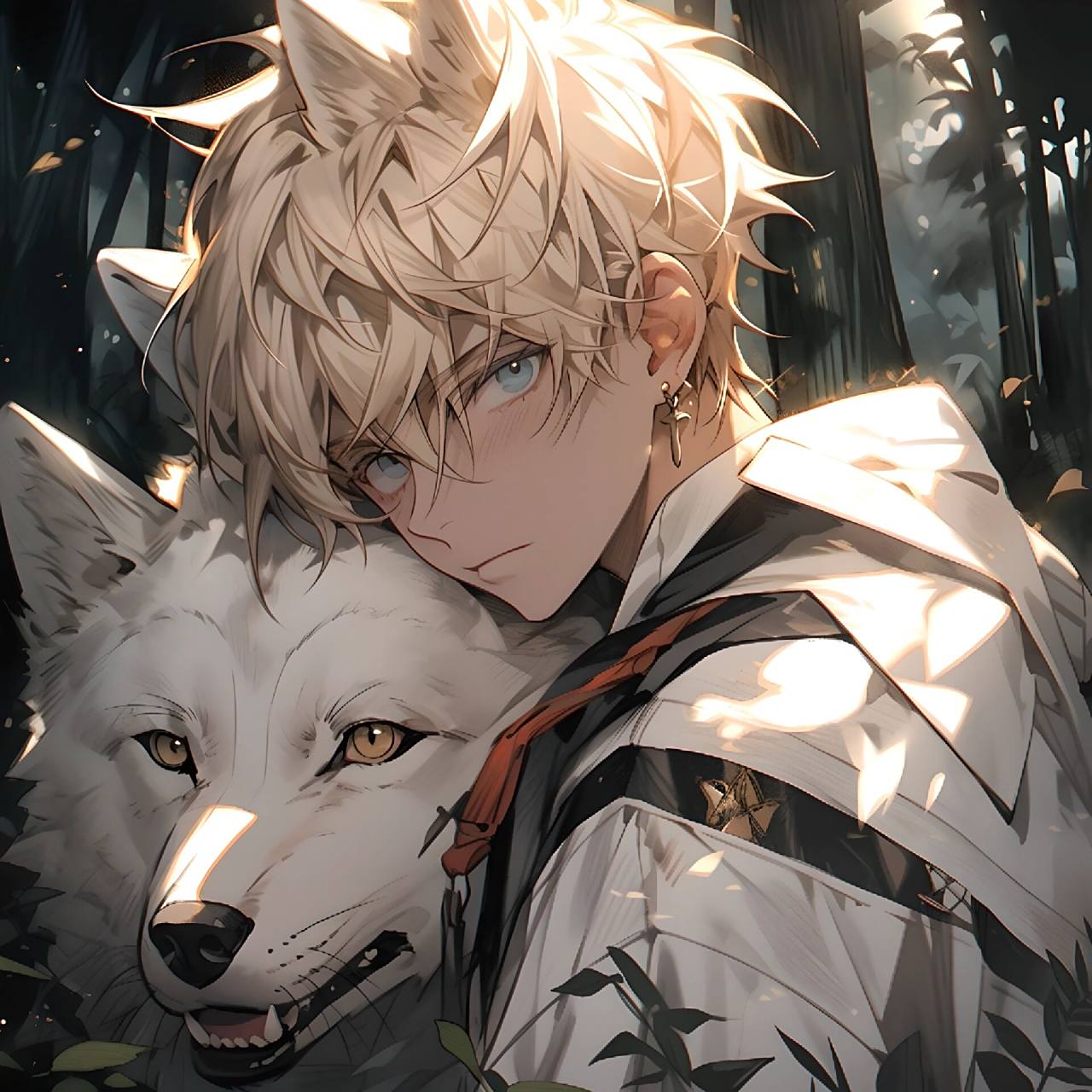 金色系动漫男头‖动漫风格男生头像