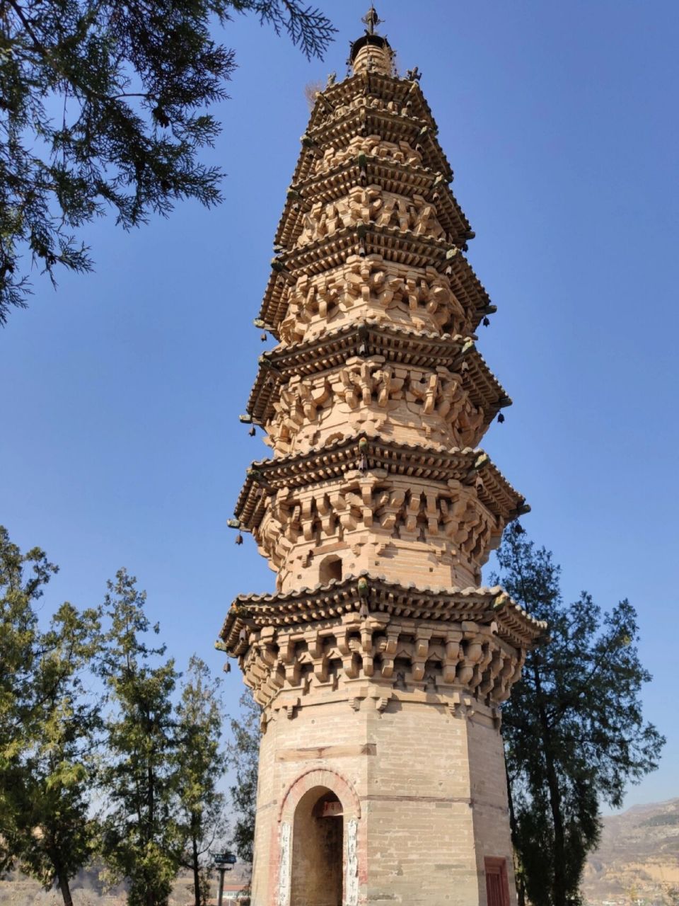 塔 | 山西省长治市潞城区原起寺青龙宝塔 原起寺:第5批全国重点文物