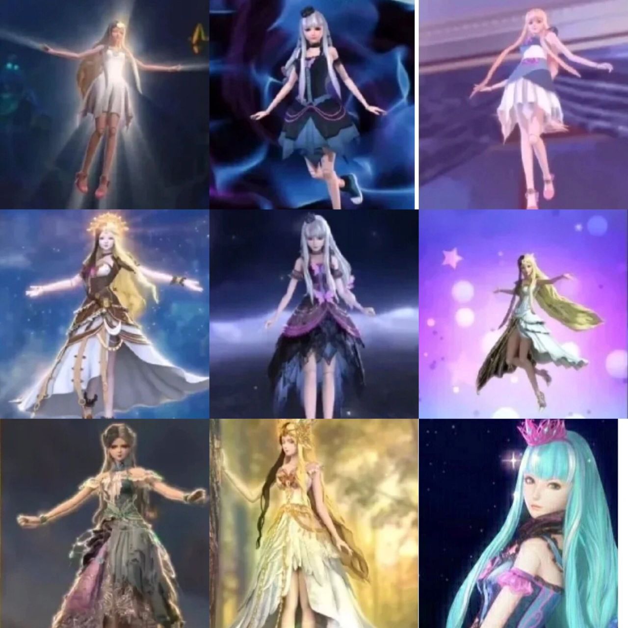 白光莹的所有衣服(你最喜欢第几行第几件) 注意(有两页图片)!