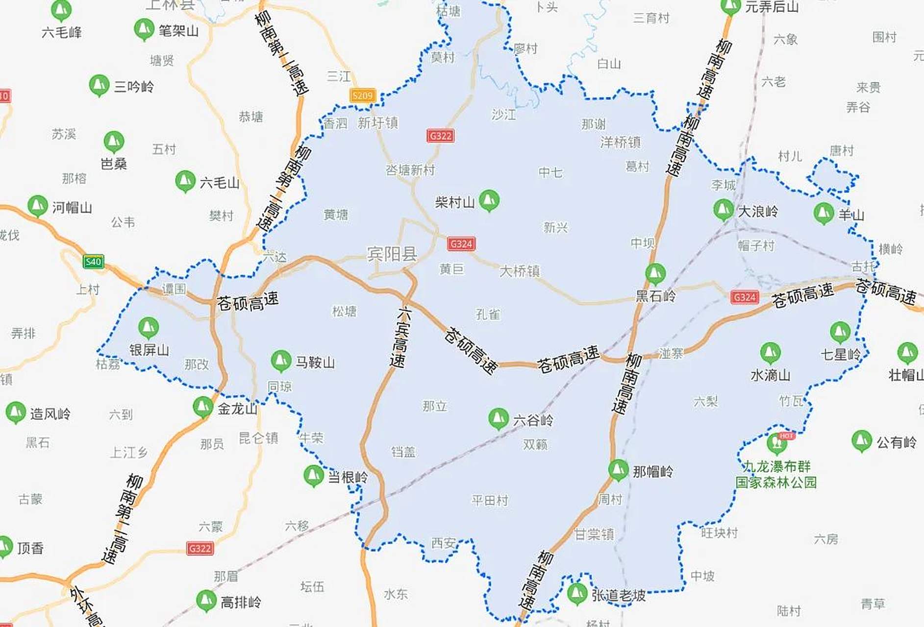 如果按照一般情况来说,宾阳县这么好的地理位置,地形又是平原为主