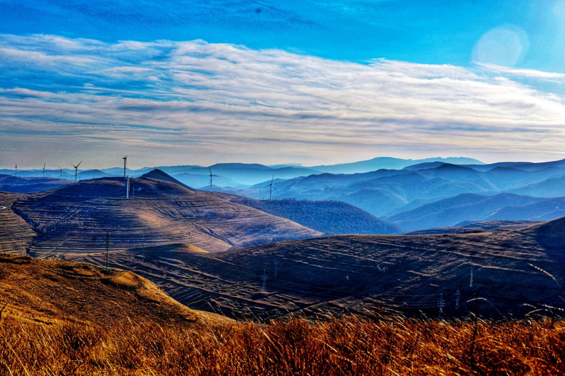 沁源花坡 冬日花坡,美丽冻人