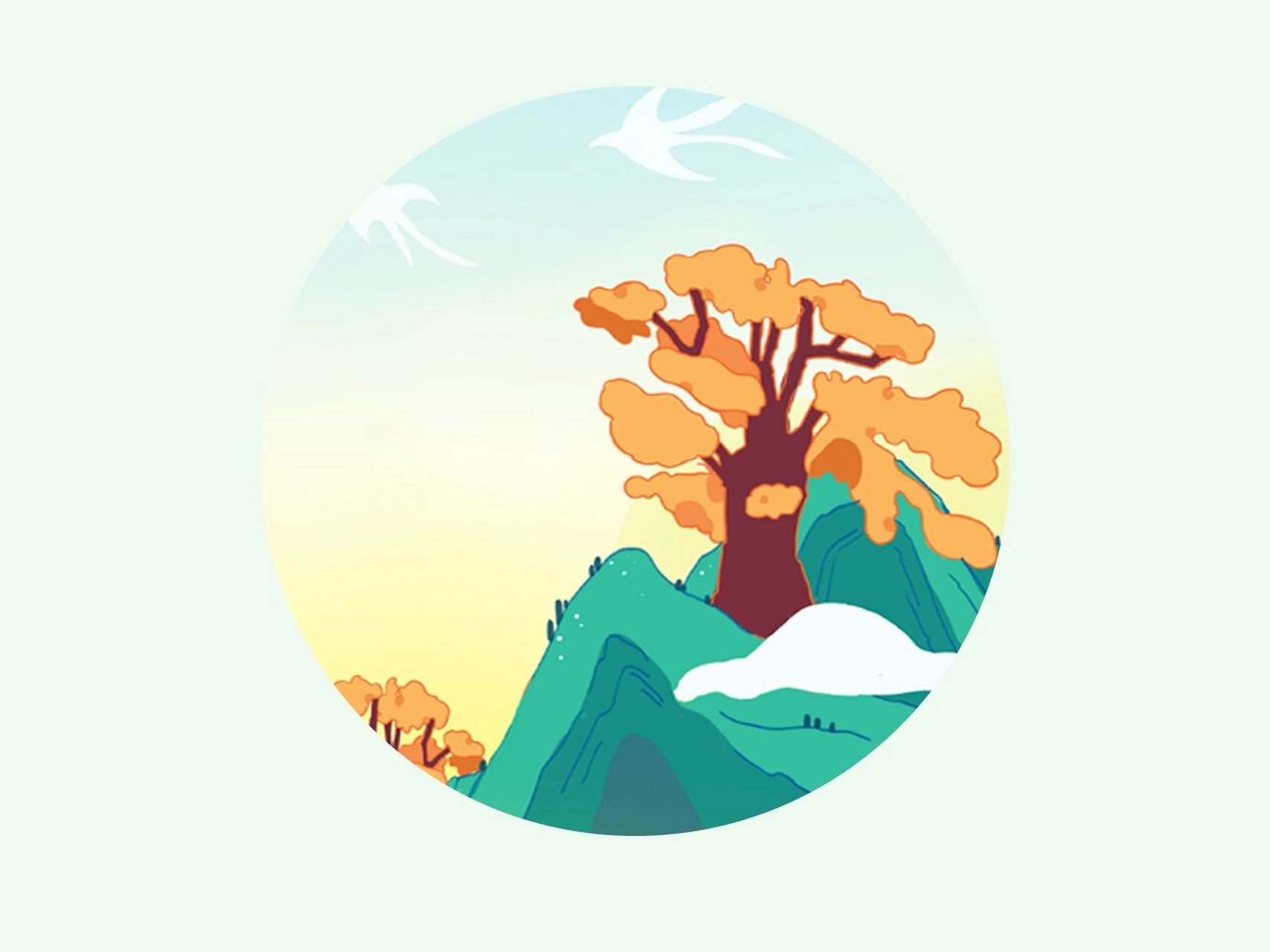 包装插画|农产品插画设计|香榧