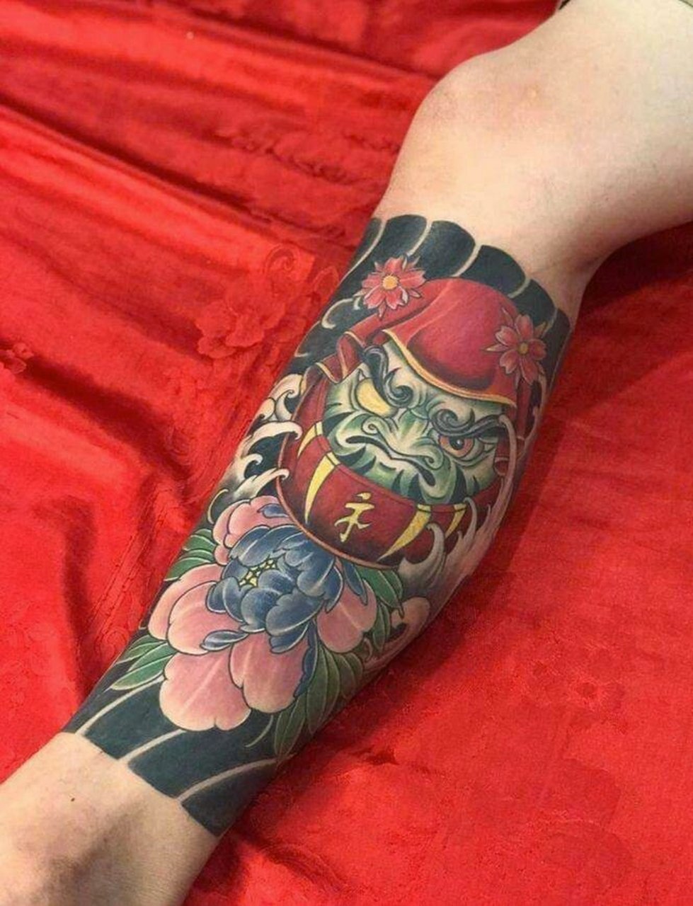 适合女生的包腿半甲招财猫图案武汉大咖纹身 武汉大咖纹身提供适合