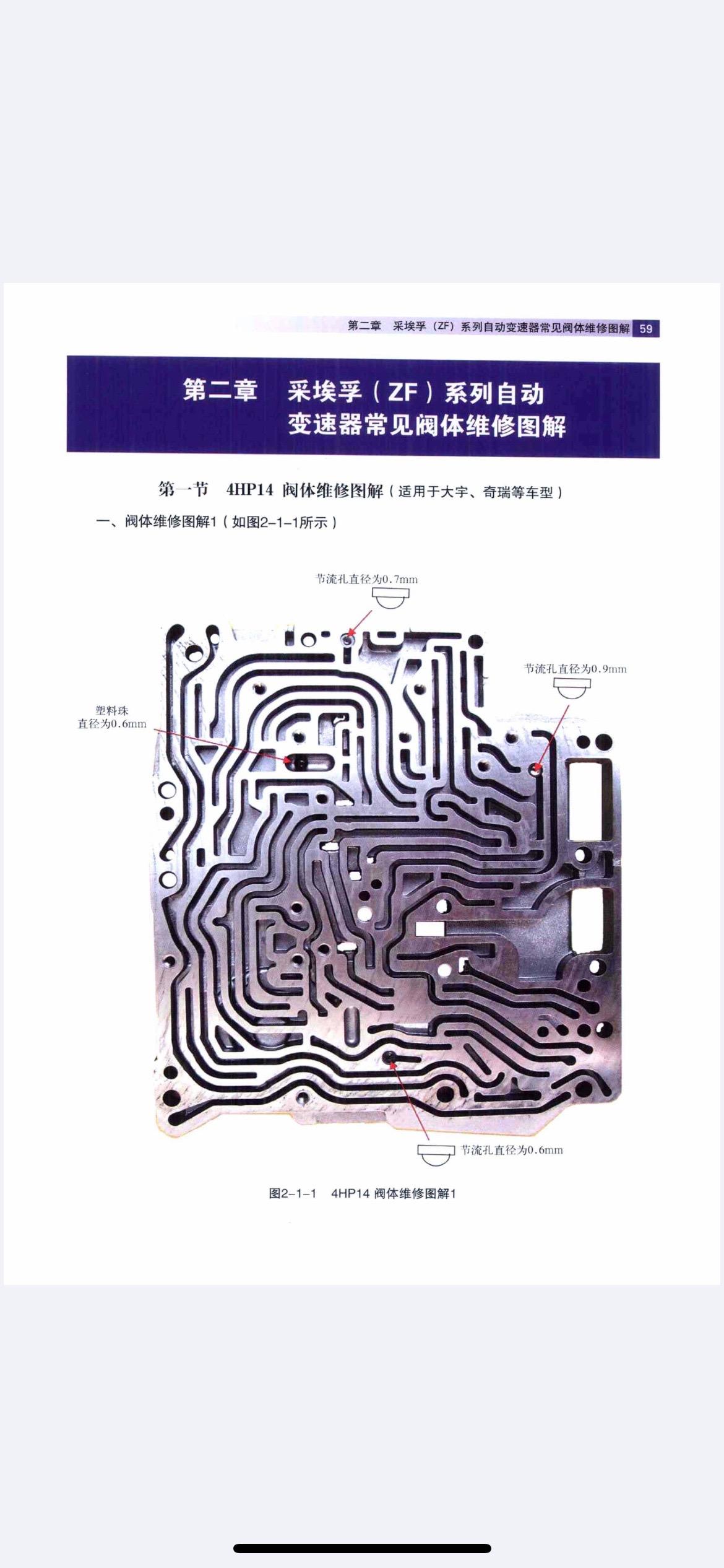 a4cf1变速箱阀体资料图片