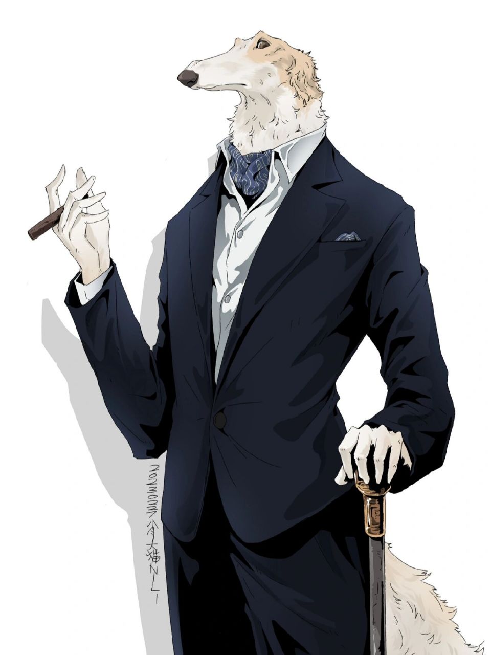 苏俄猎狼犬 bgm起! 可头像壁纸 禁止商用二创!