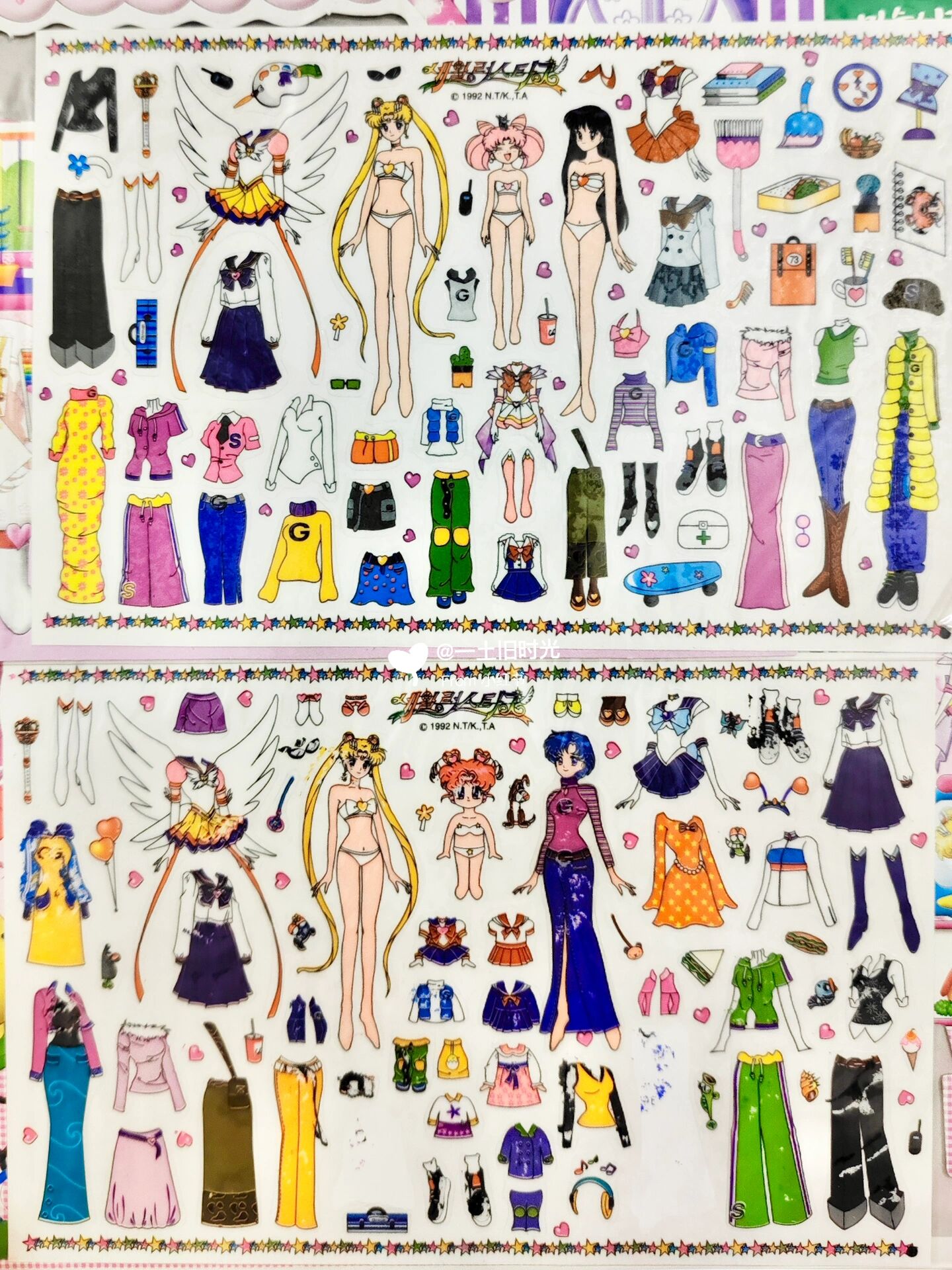 美少女换装贴纸,是你的心头好吗?