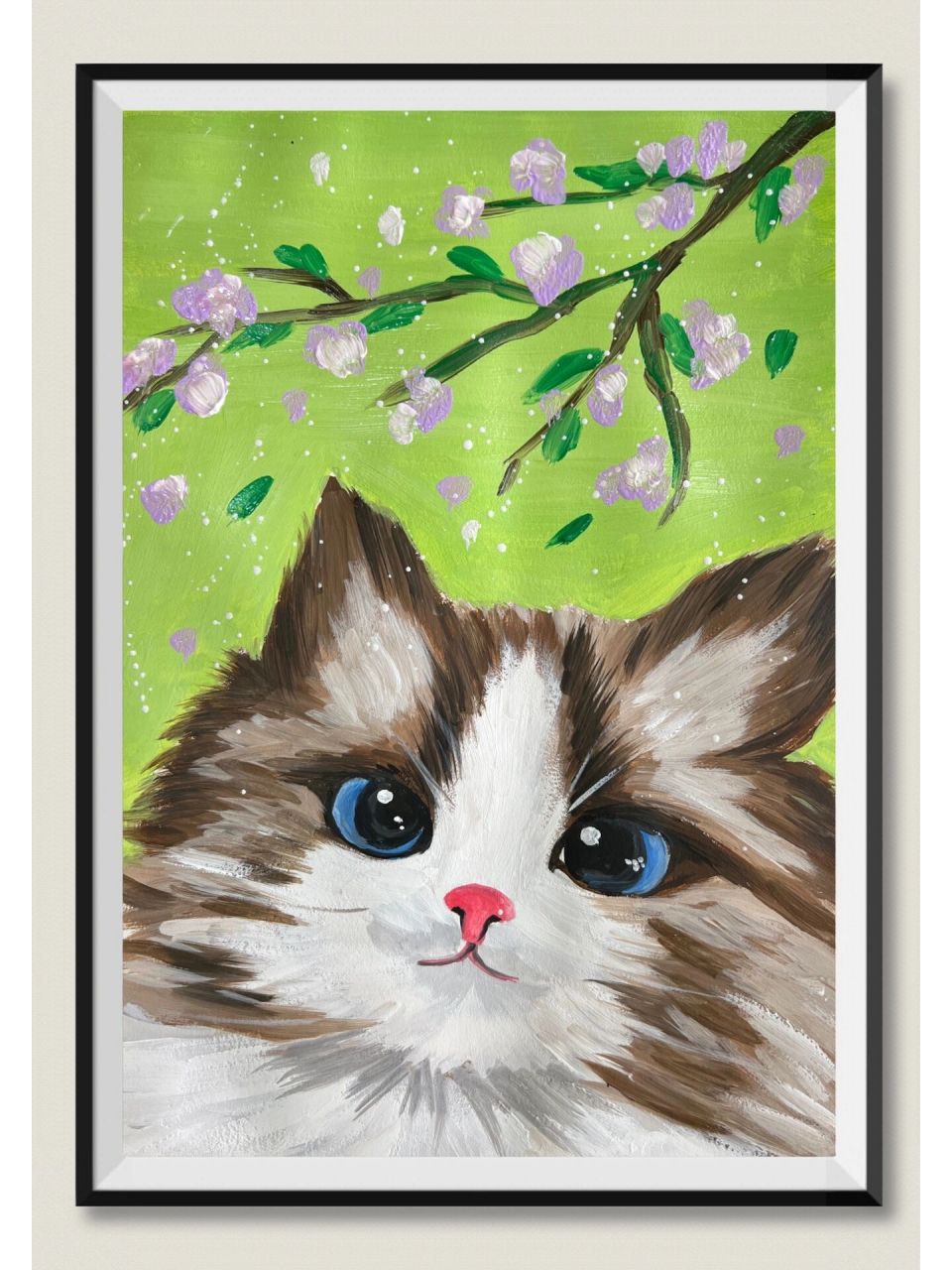 水粉布偶猫绘画步骤图 可爱的喵星人哪个孩子不爱呢99