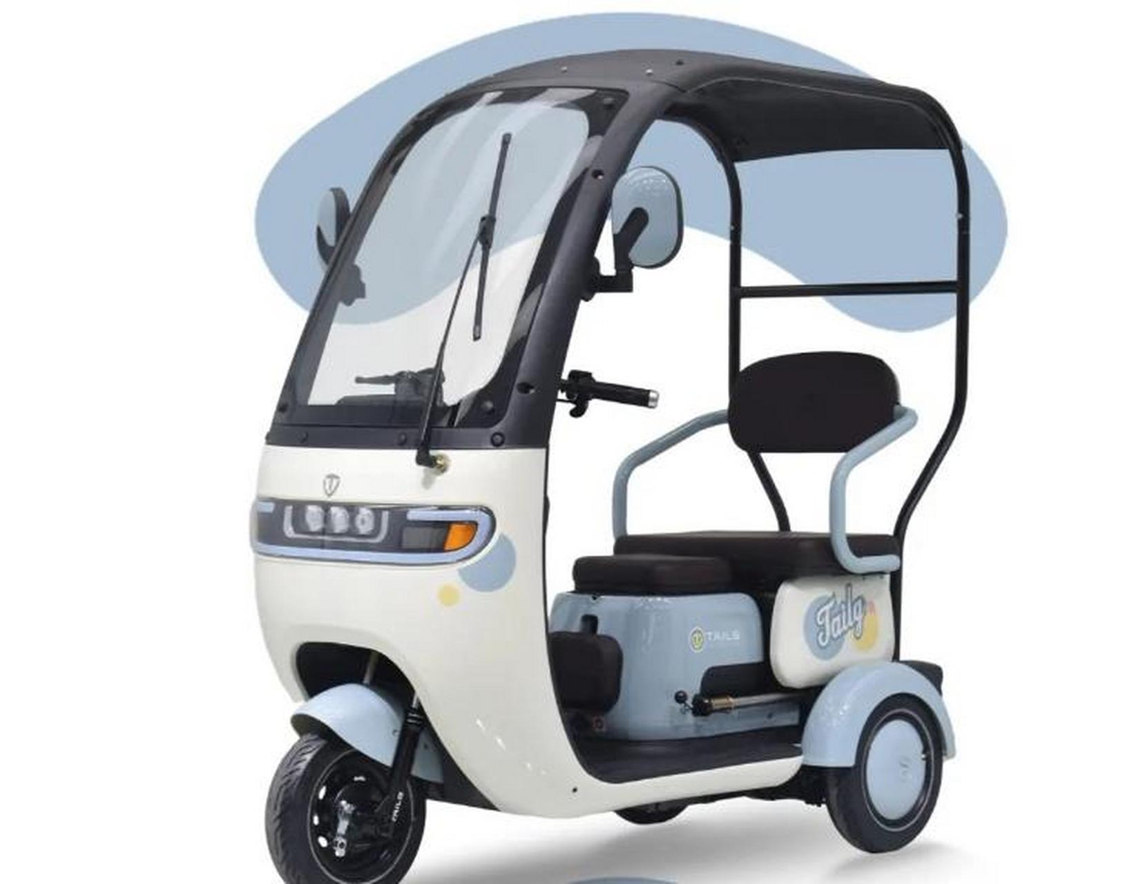 台铃发布第2代休闲电动三轮车,标配雨篷,多种骑行模式,防溜坡 台铃 x4