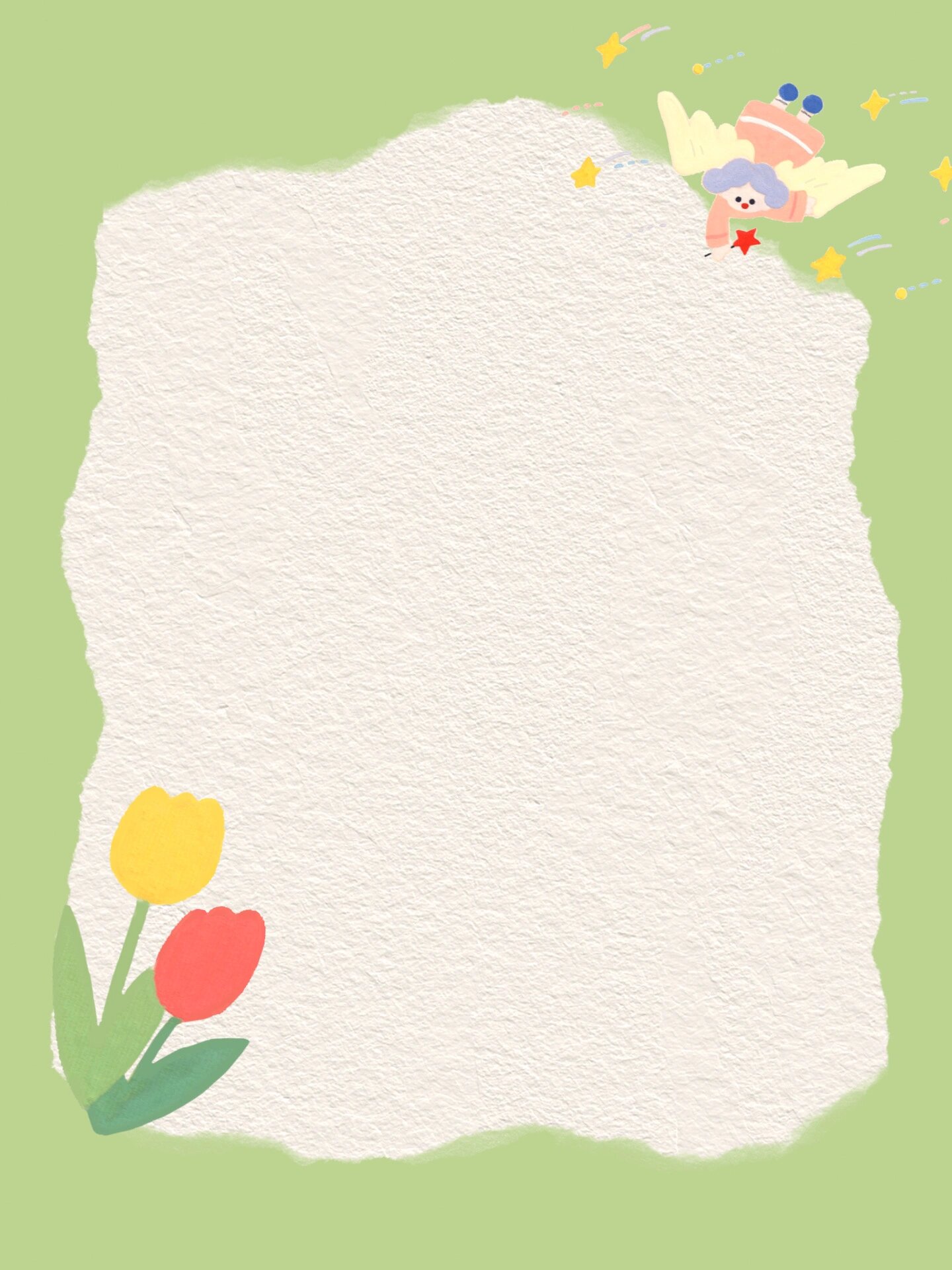 万能空白底图模板|没有人能拒绝鲜花