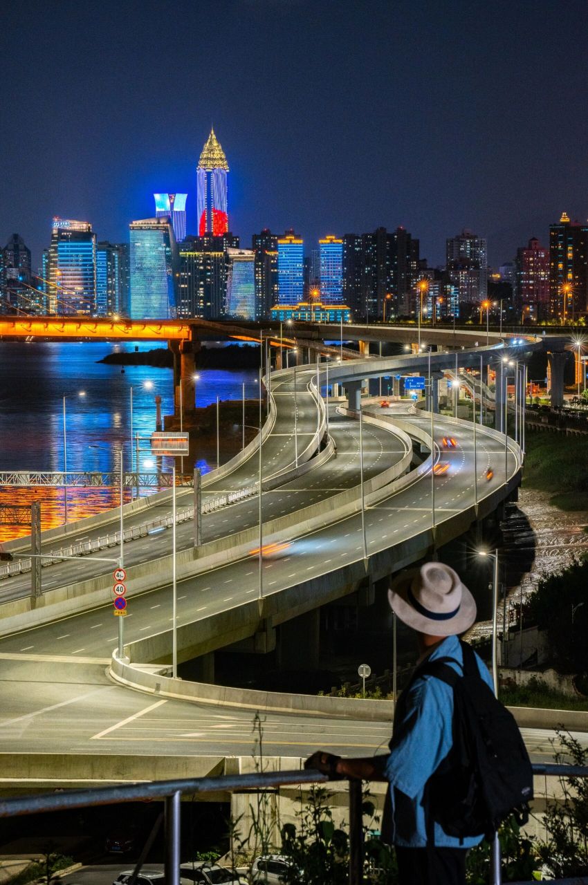 在这看温州的夜景|繁华的大都市视角6015 璀璨的灯光下,迷人的