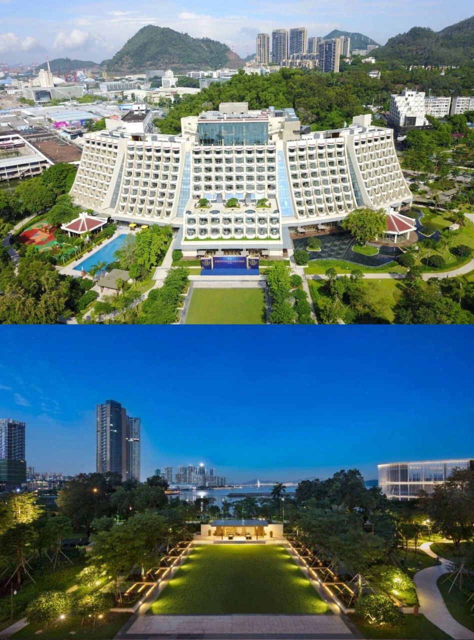 深圳蛇口希尔顿南海酒店 中国第一家中外合作的五星级酒店,深圳南海