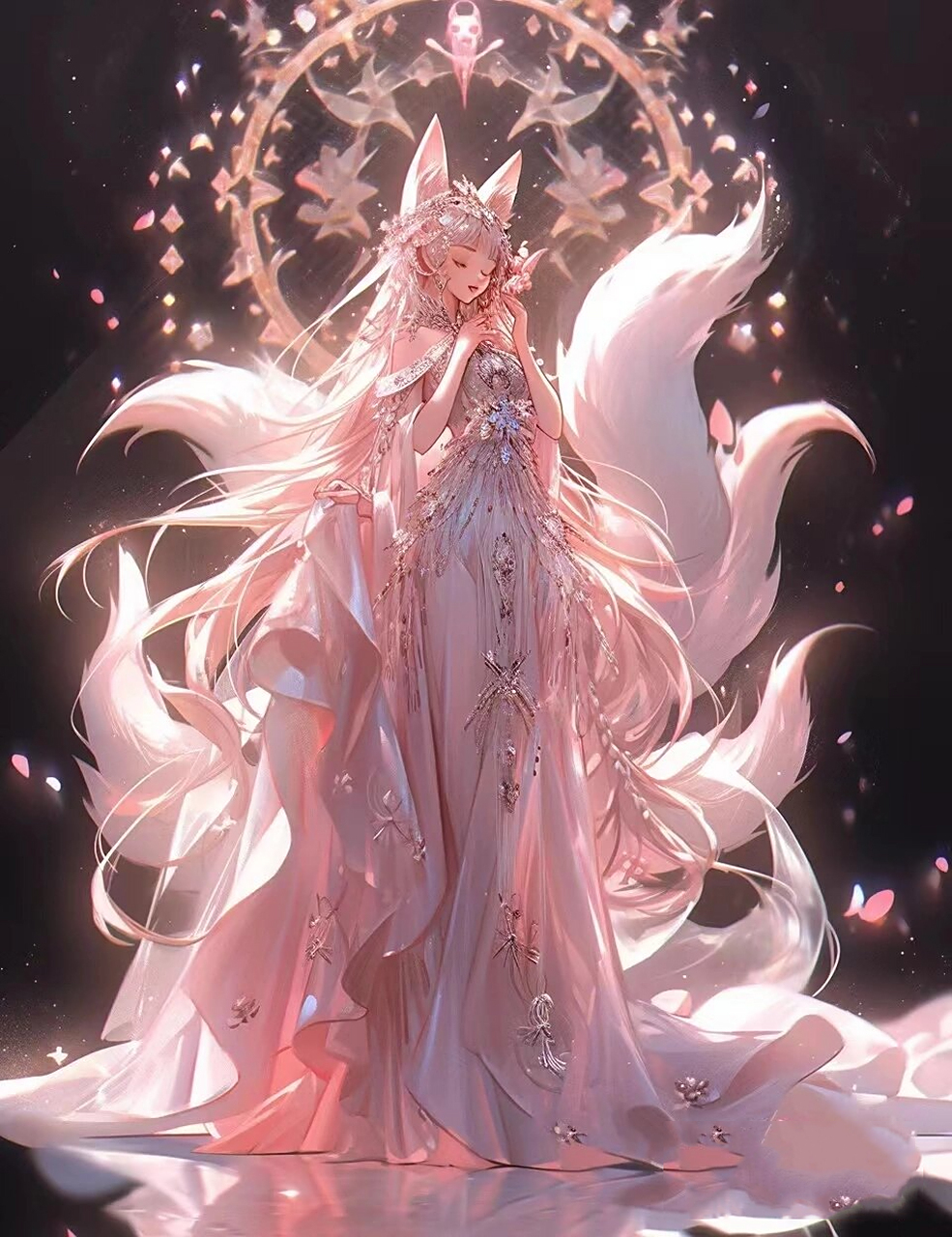 九尾狐头像来啦