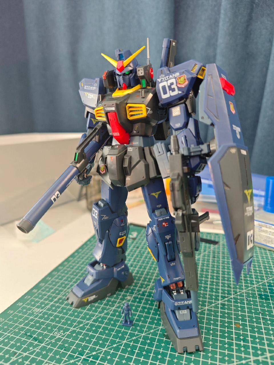 本期给大家介绍的就是大名鼎鼎的高达mk-Ⅱ,大家喜欢称之为马克兔.