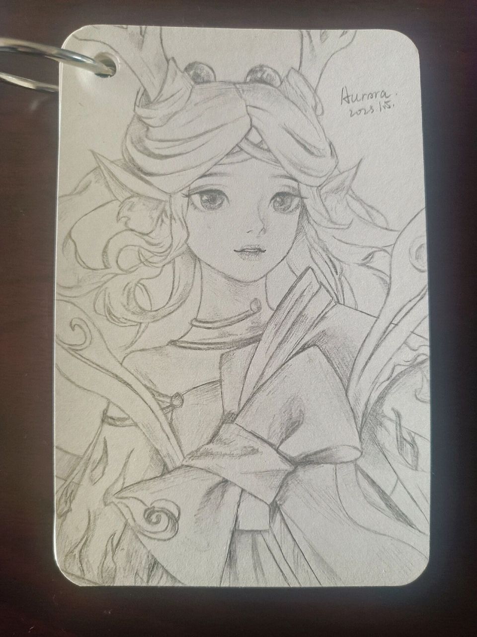 瑶遇见神鹿绘画 很多宝子说还是小本子画着有感觉,这一个元旦过了